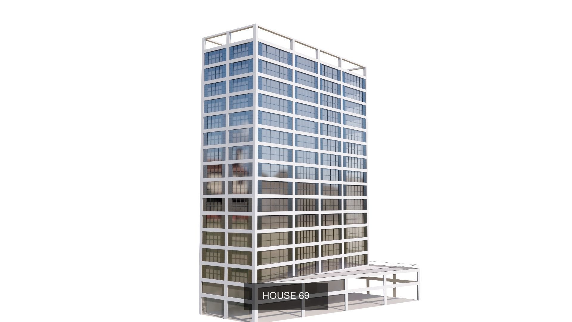 ISTANBUL HOUSES- 149 HOUSES 3D Model Collection_120