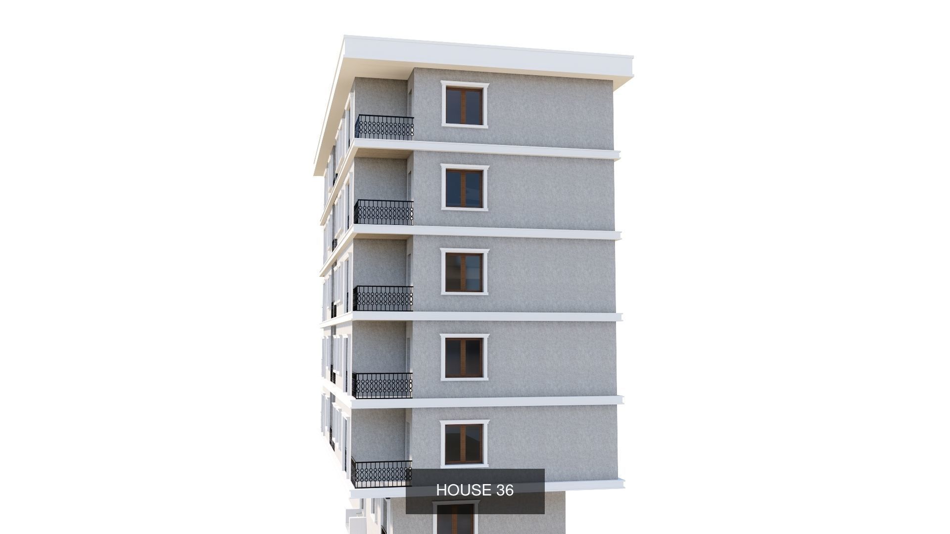 ISTANBUL HOUSES- 149 HOUSES 3D Model Collection_87