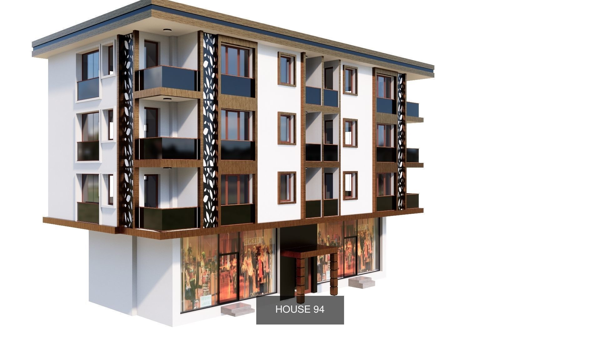 ISTANBUL HOUSES- 149 HOUSES 3D Model Collection_145