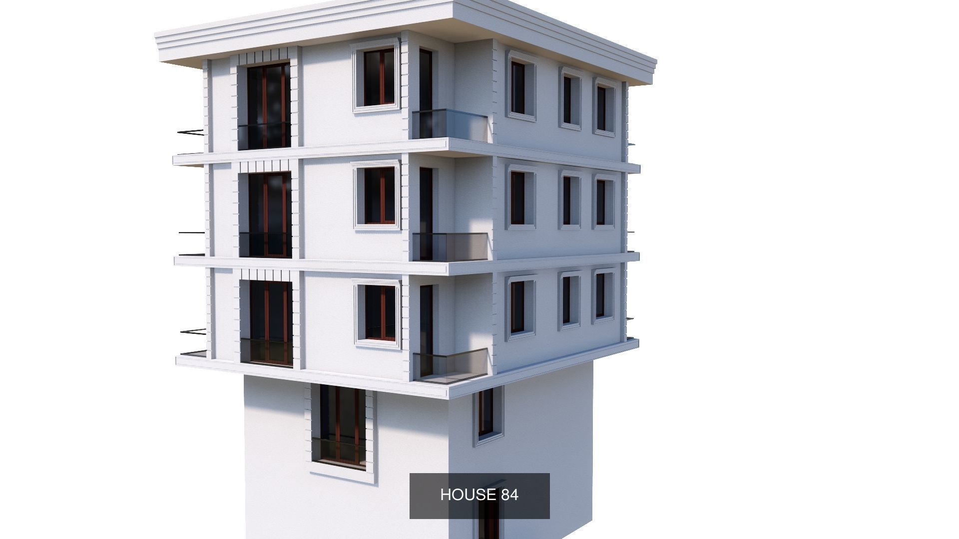 ISTANBUL HOUSES- 149 HOUSES 3D Model Collection_135