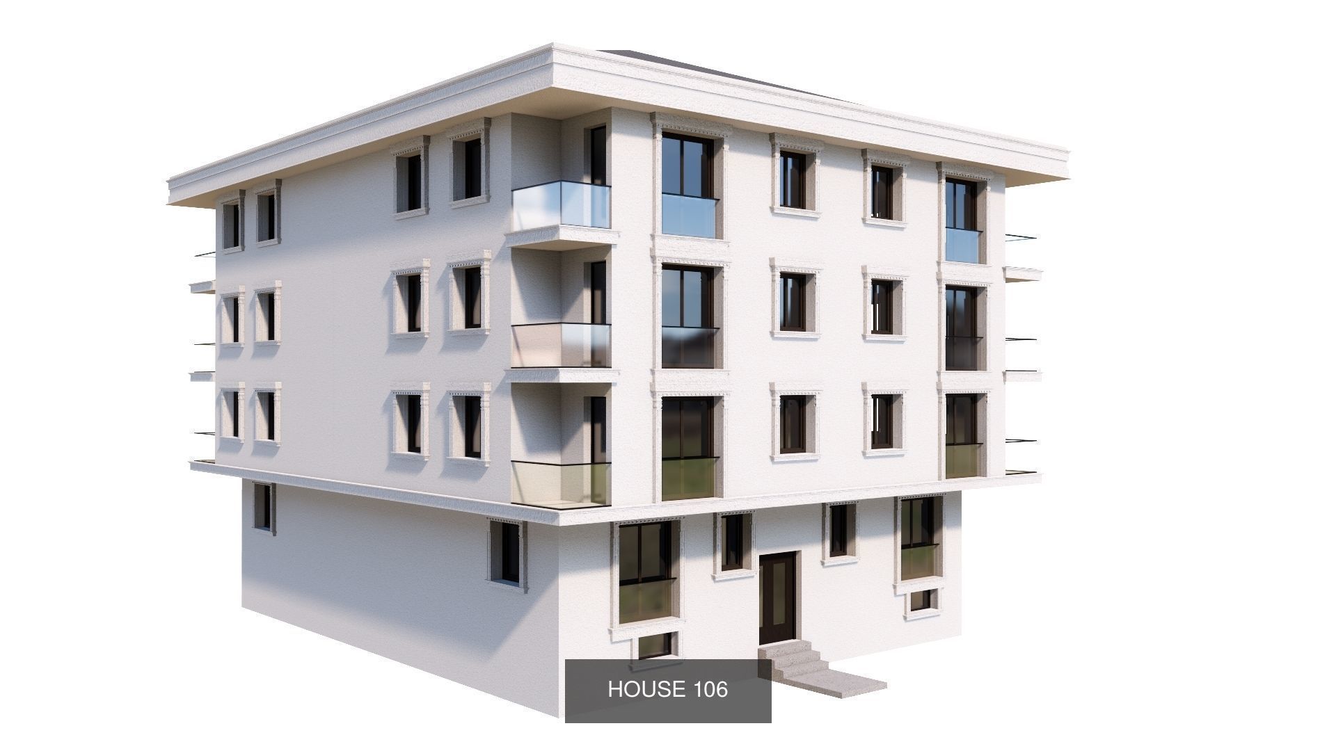 ISTANBUL HOUSES- 149 HOUSES 3D Model Collection_154