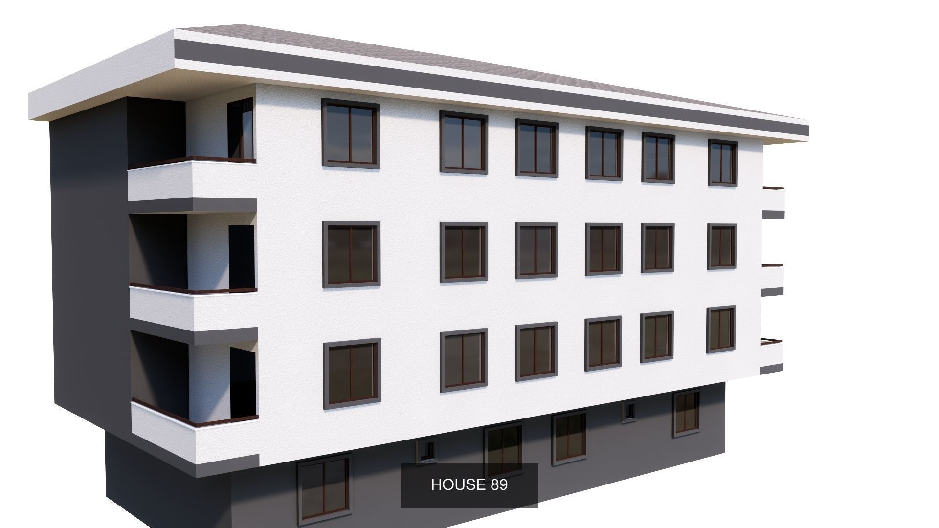 ISTANBUL HOUSES- 149 HOUSES 3D Model Collection_140