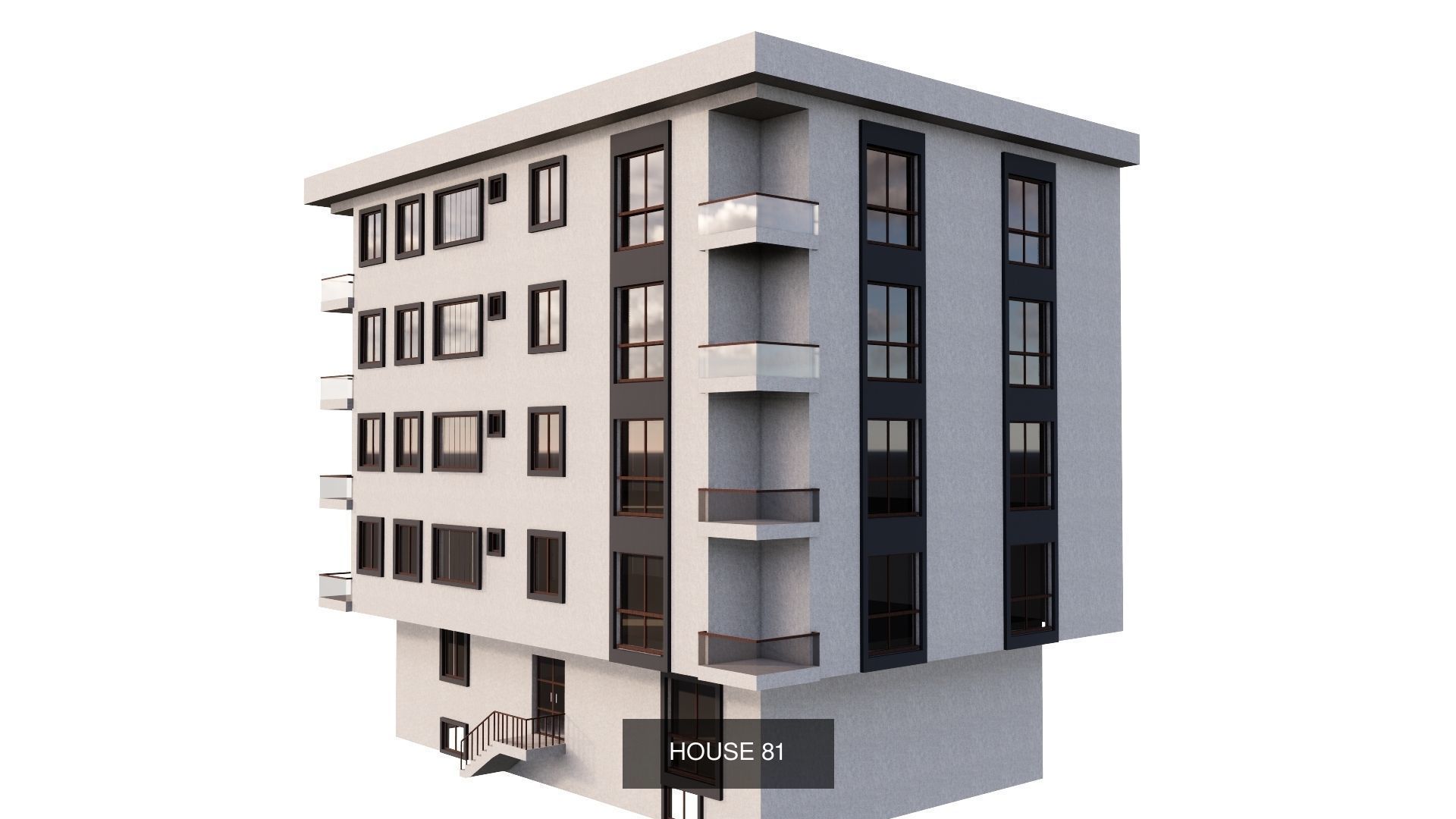 ISTANBUL HOUSES- 149 HOUSES 3D Model Collection_132