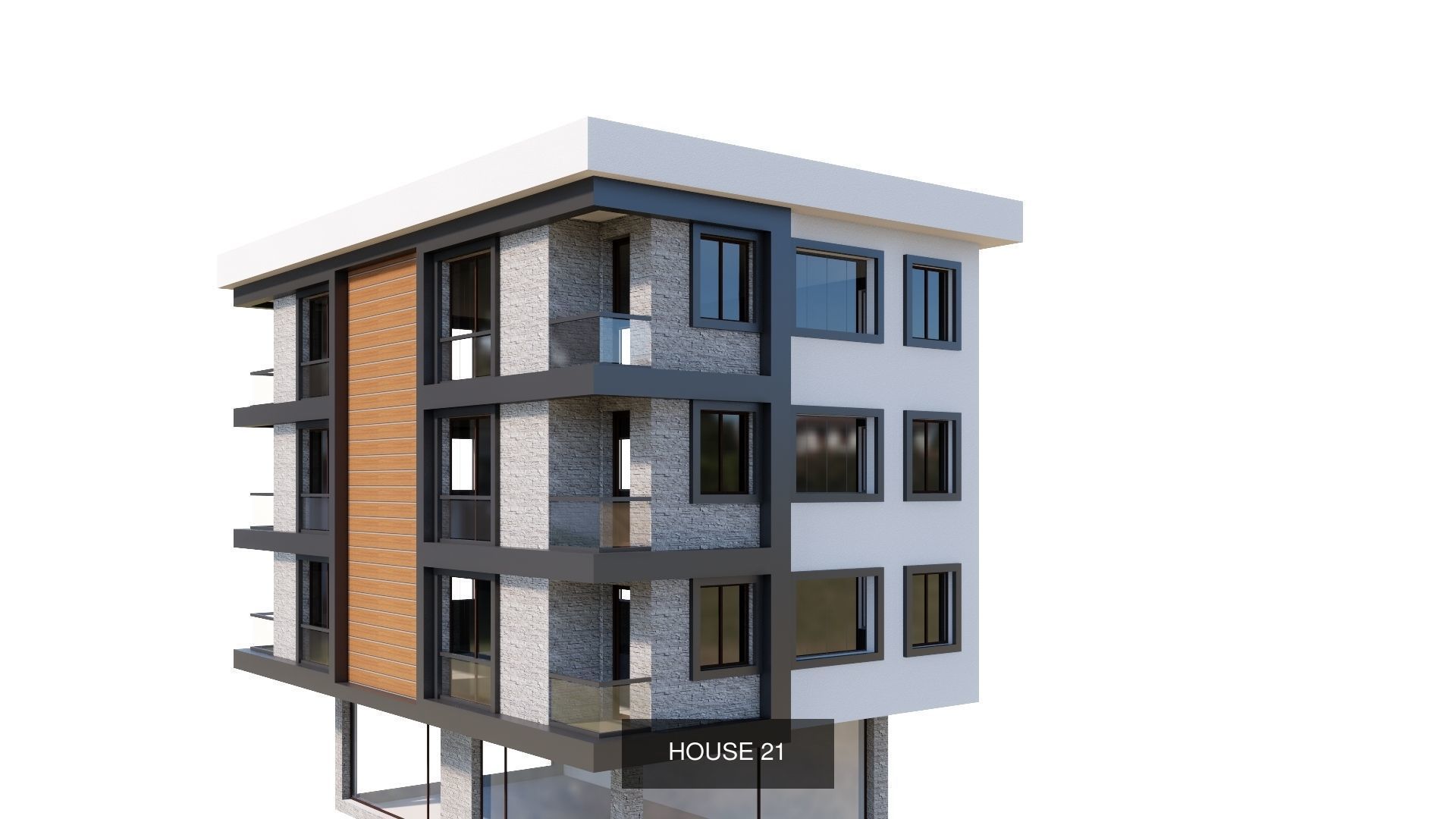 ISTANBUL HOUSES- 149 HOUSES 3D Model Collection_72