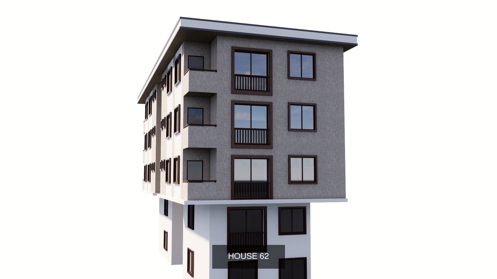 ISTANBUL HOUSES- 149 HOUSES 3D Model Collection_113