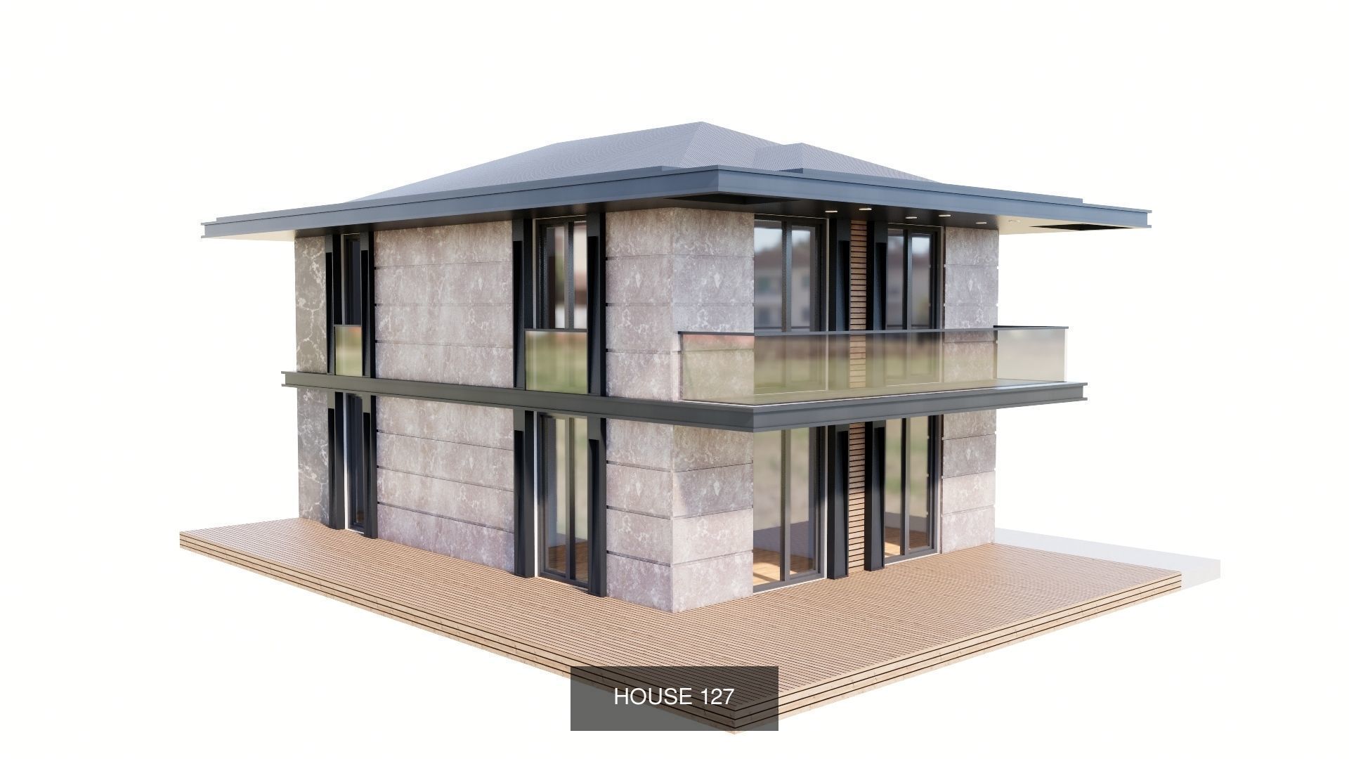 ISTANBUL HOUSES- 149 HOUSES 3D Model Collection_173