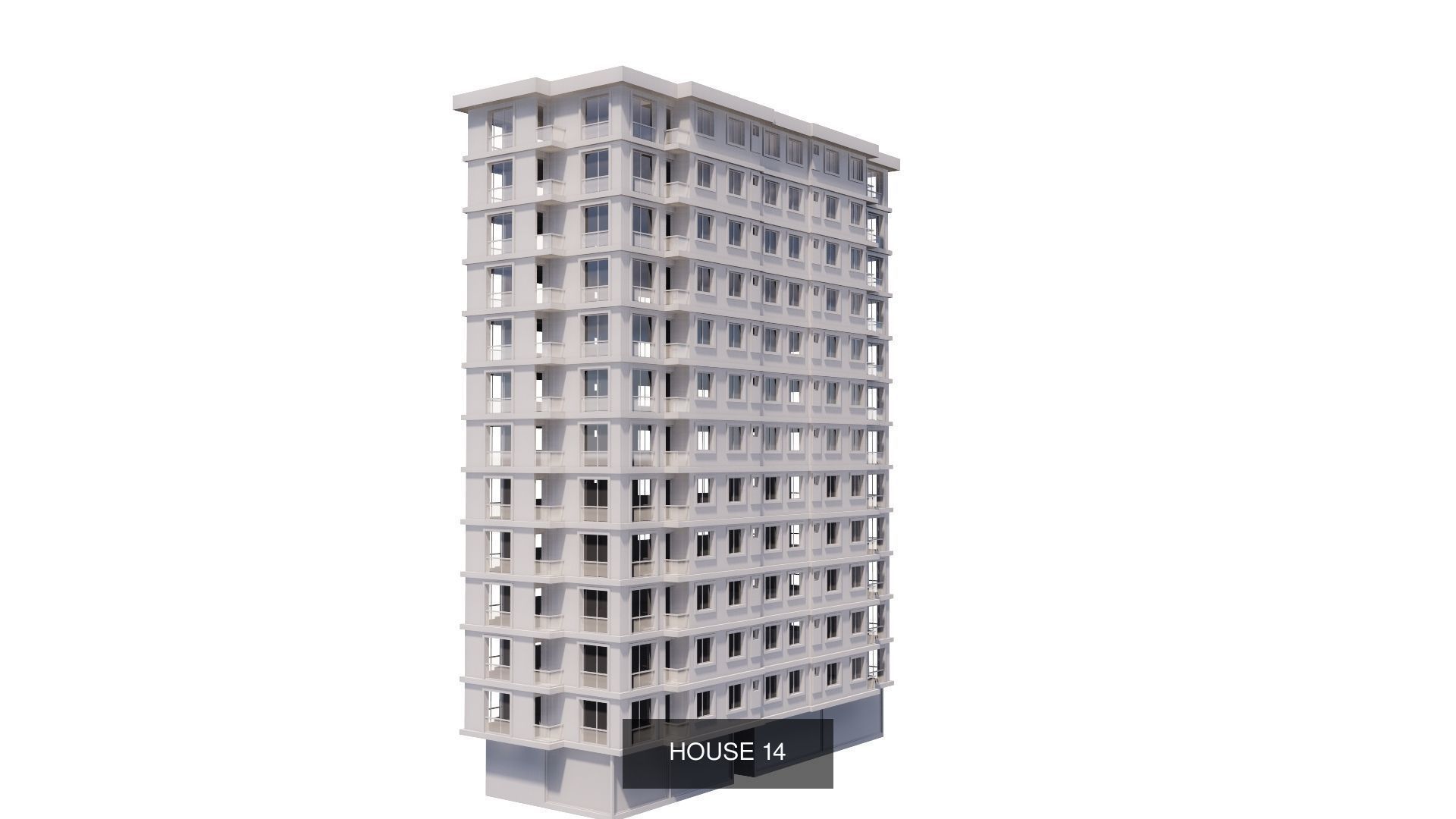 ISTANBUL HOUSES- 149 HOUSES 3D Model Collection_66