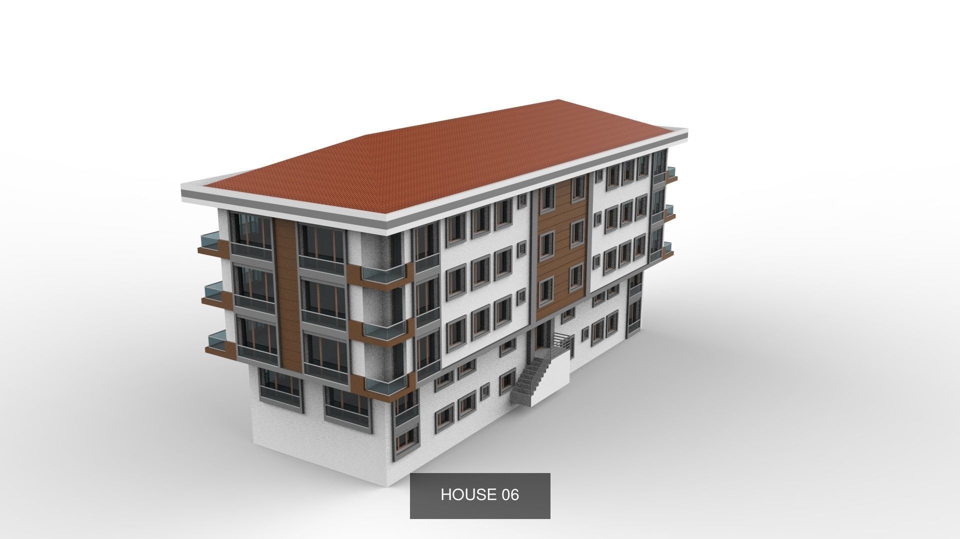 ISTANBUL HOUSES- 149 HOUSES 3D Model Collection_58