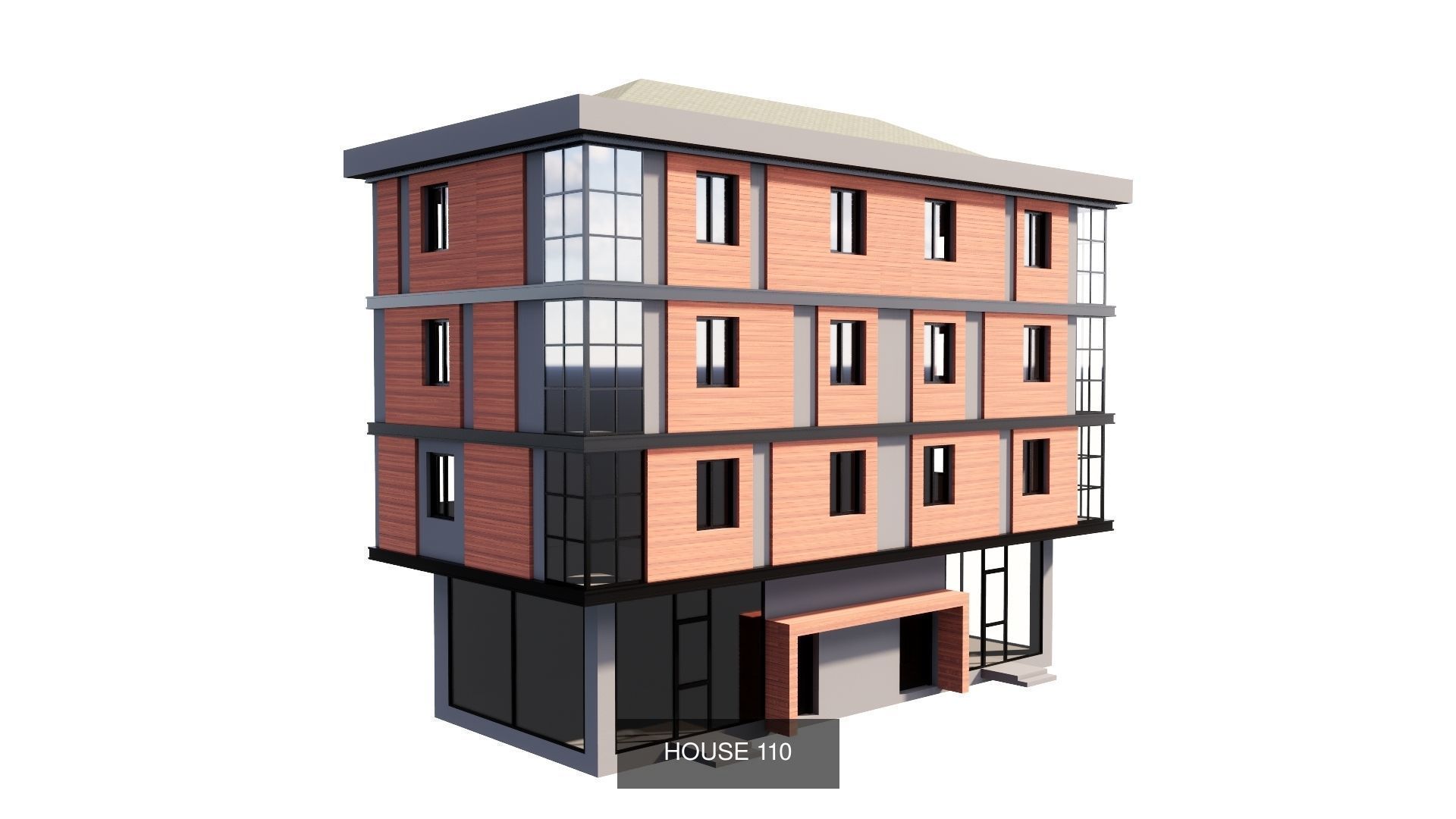 ISTANBUL HOUSES- 149 HOUSES 3D Model Collection_158