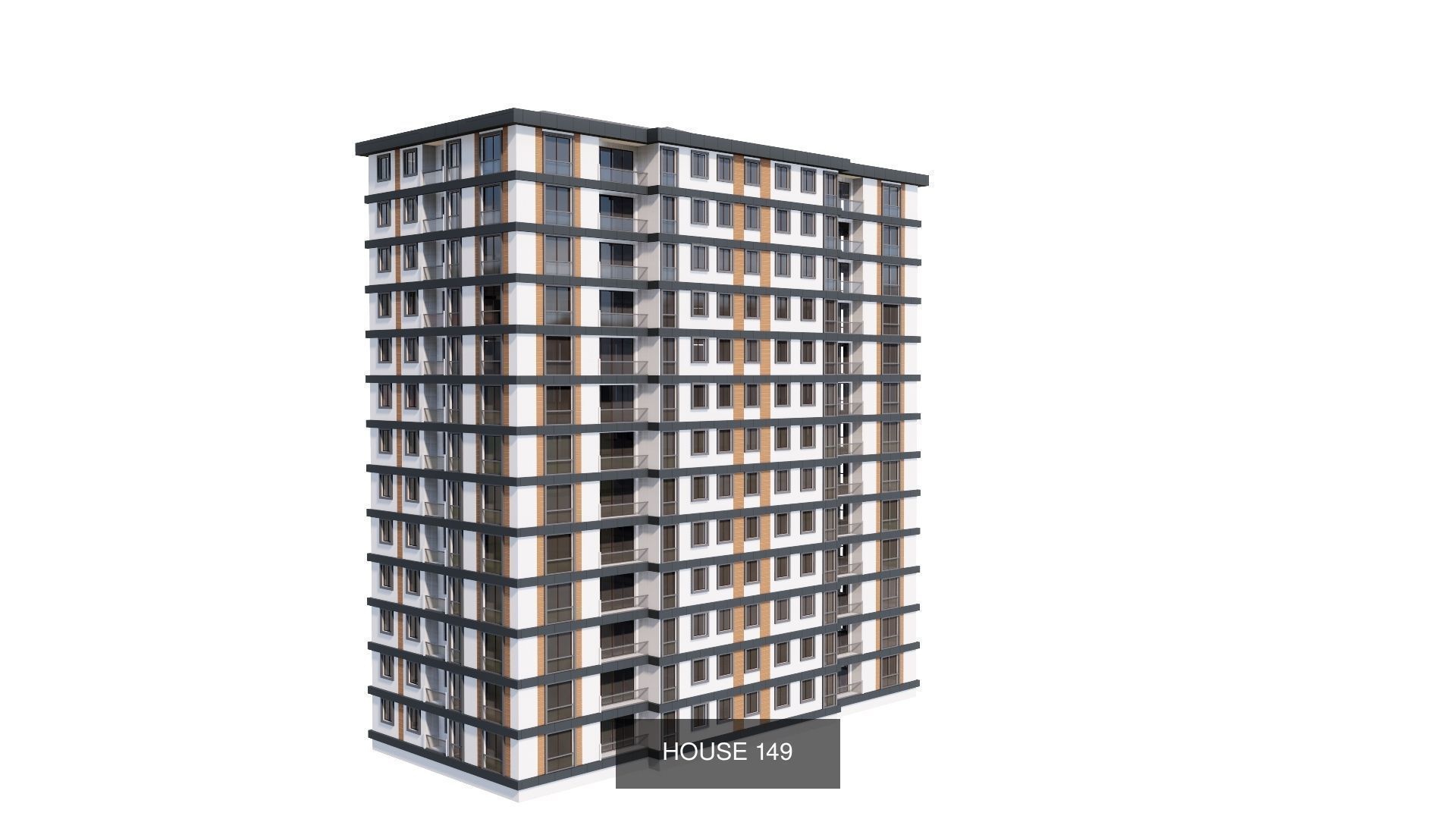 ISTANBUL HOUSES- 149 HOUSES 3D Model Collection_190