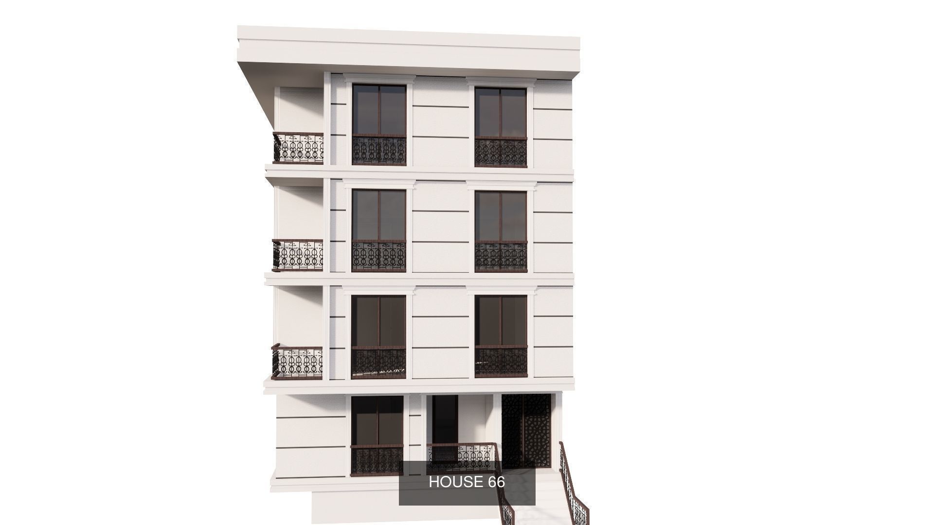 ISTANBUL HOUSES- 149 HOUSES 3D Model Collection_117