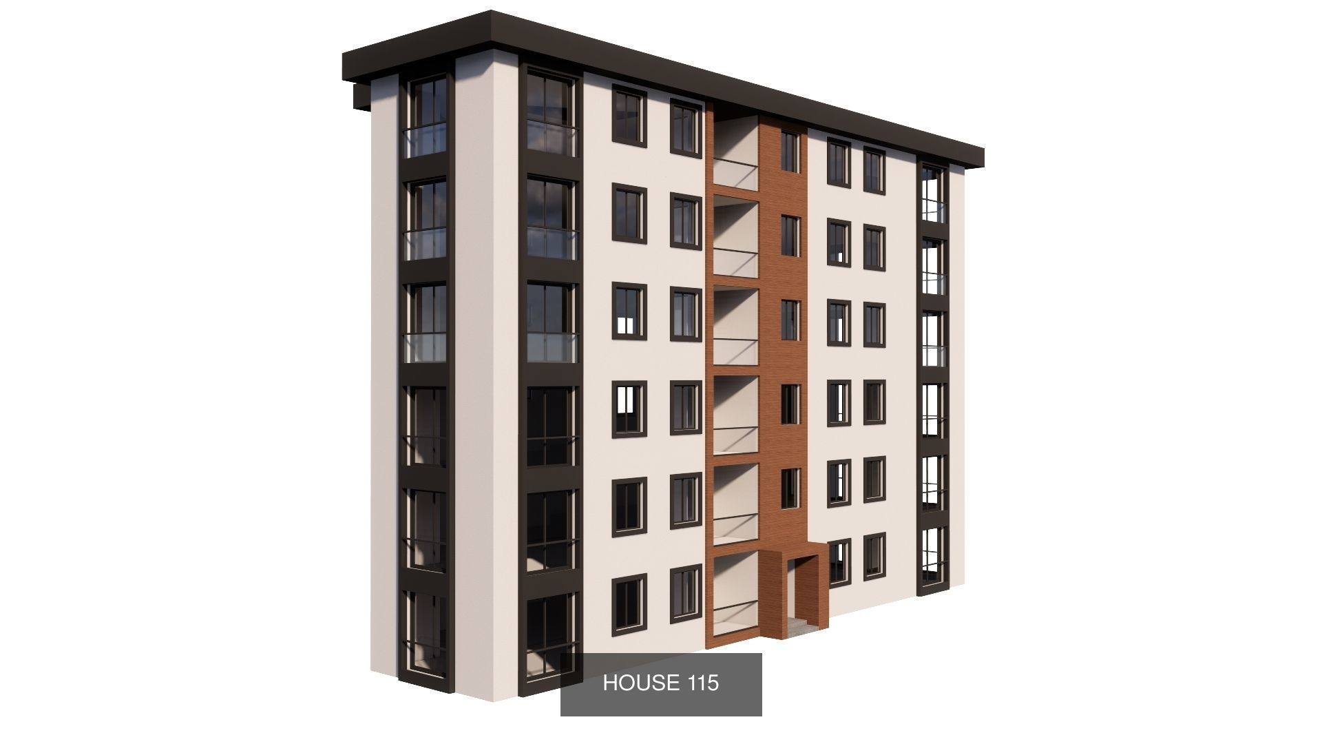 ISTANBUL HOUSES- 149 HOUSES 3D Model Collection_163