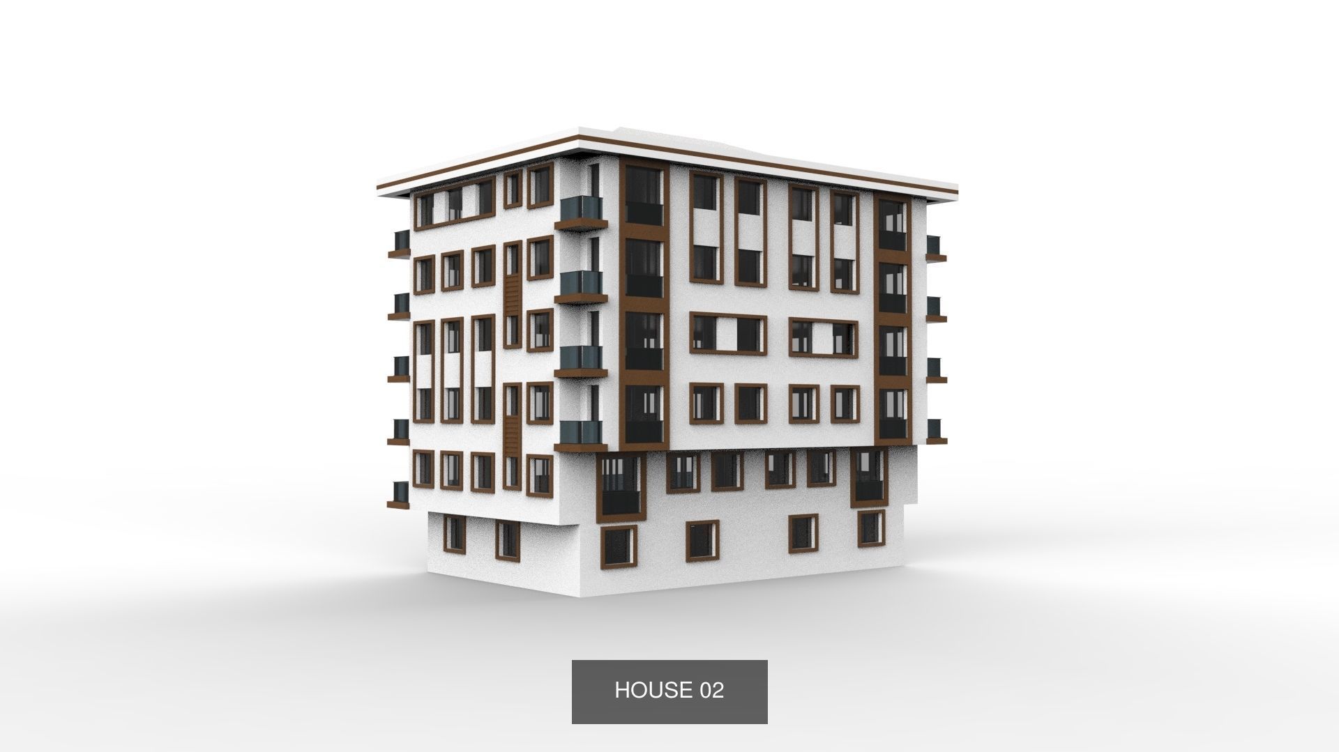 ISTANBUL HOUSES- 149 HOUSES 3D Model Collection_54