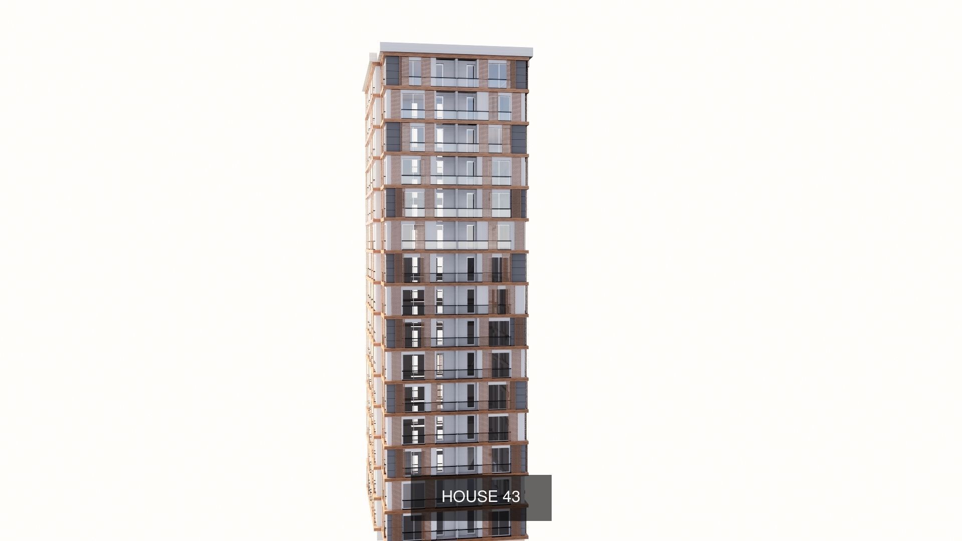 ISTANBUL HOUSES- 149 HOUSES 3D Model Collection_94