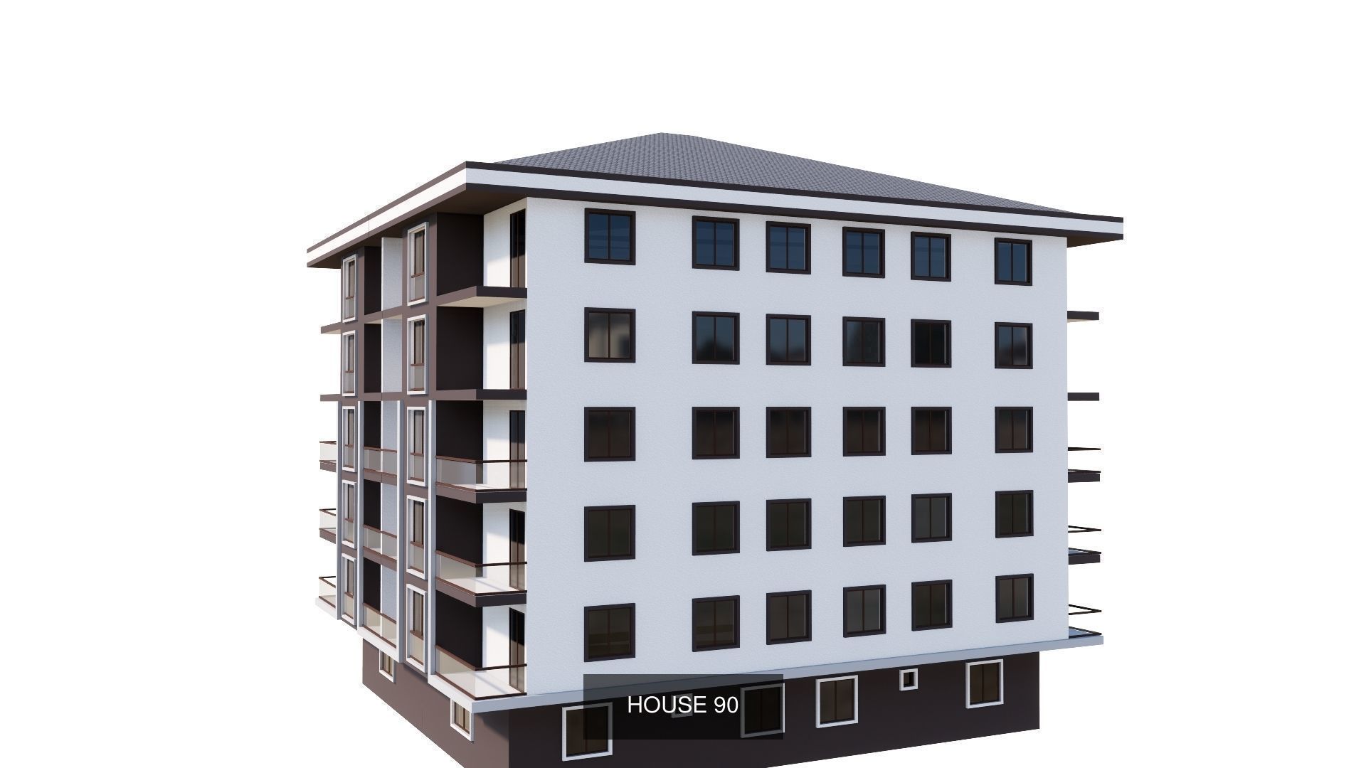 ISTANBUL HOUSES- 149 HOUSES 3D Model Collection_141