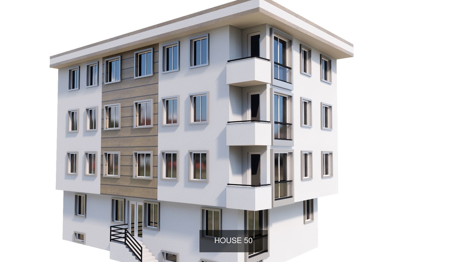 ISTANBUL HOUSES- 149 HOUSES 3D Model Collection_101