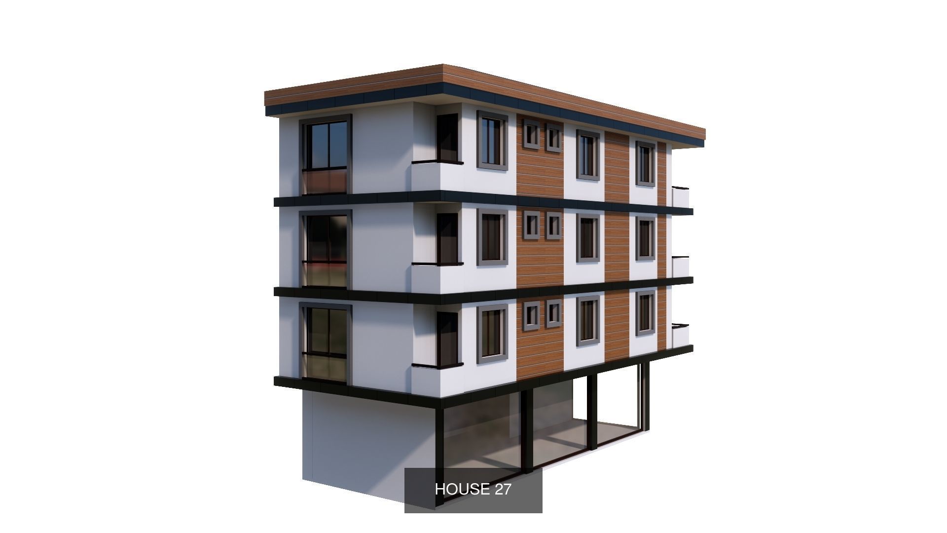 ISTANBUL HOUSES- 149 HOUSES 3D Model Collection_78