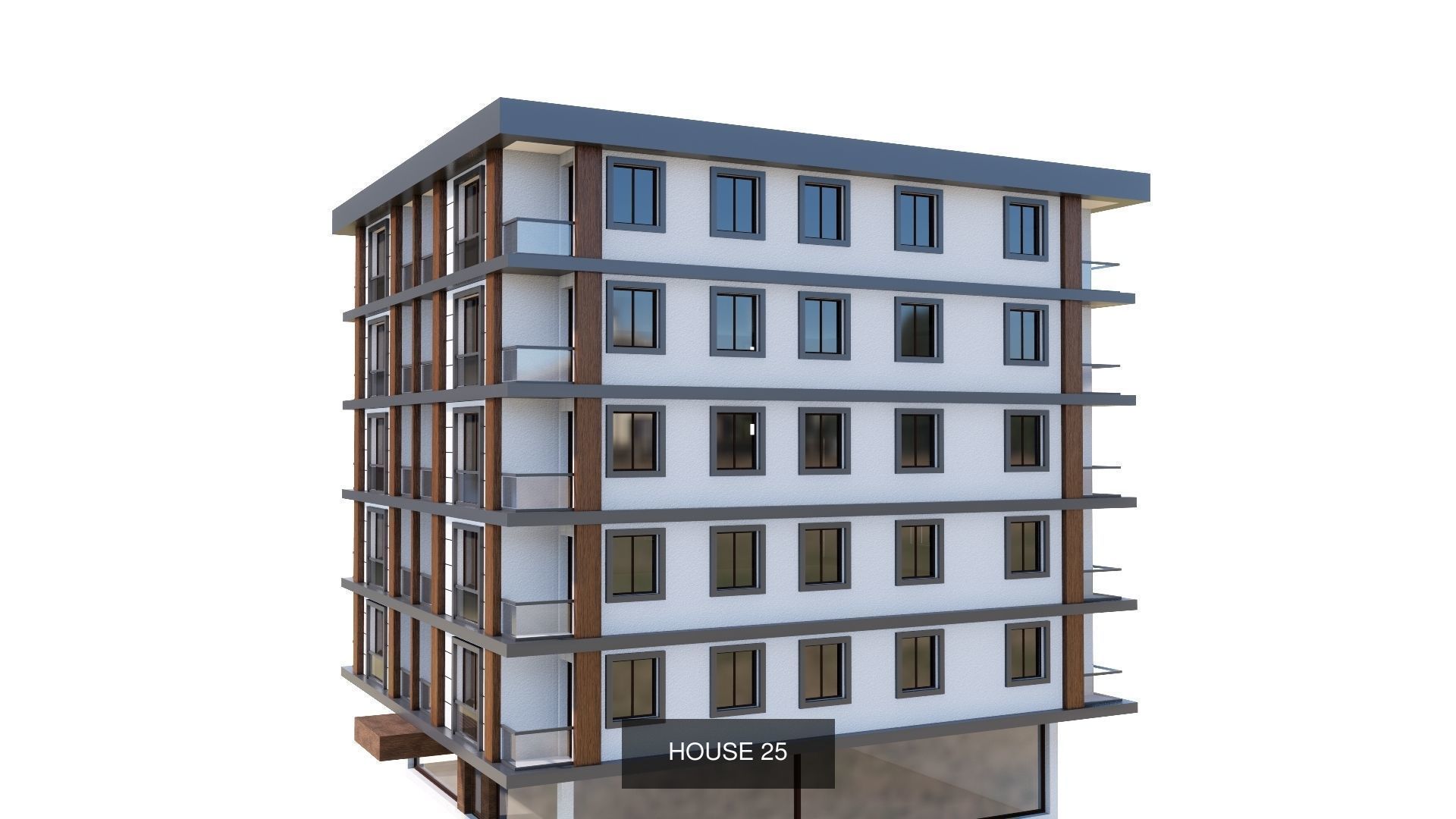 ISTANBUL HOUSES- 149 HOUSES 3D Model Collection_76