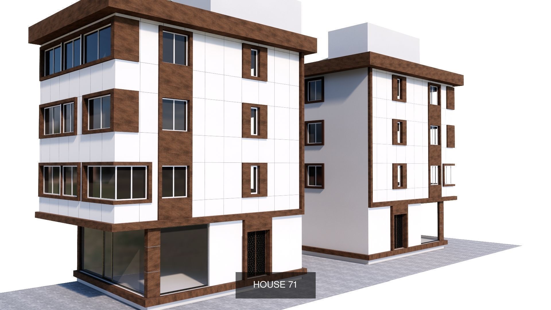 ISTANBUL HOUSES- 149 HOUSES 3D Model Collection_122