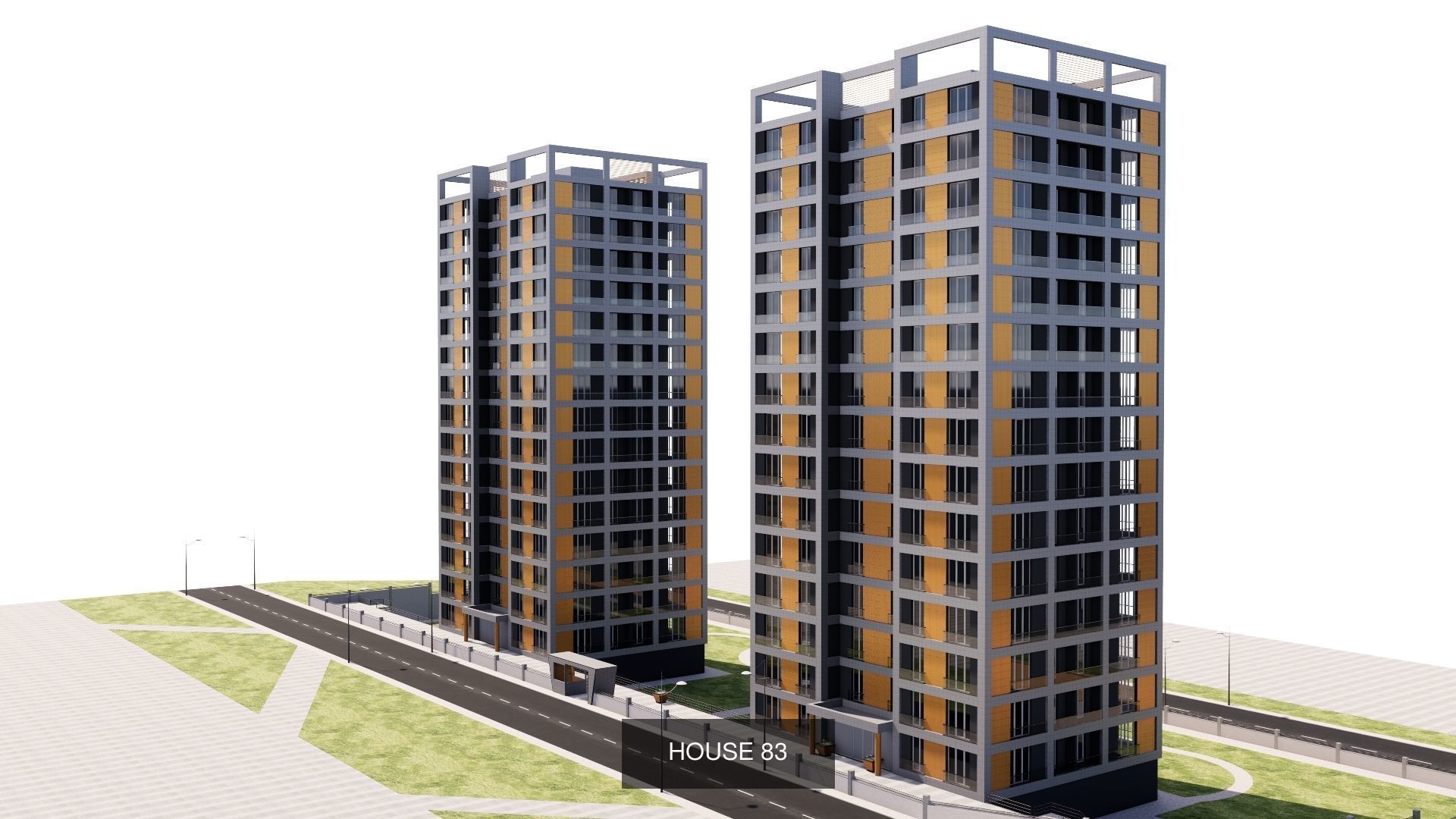 ISTANBUL HOUSES- 149 HOUSES 3D Model Collection_134