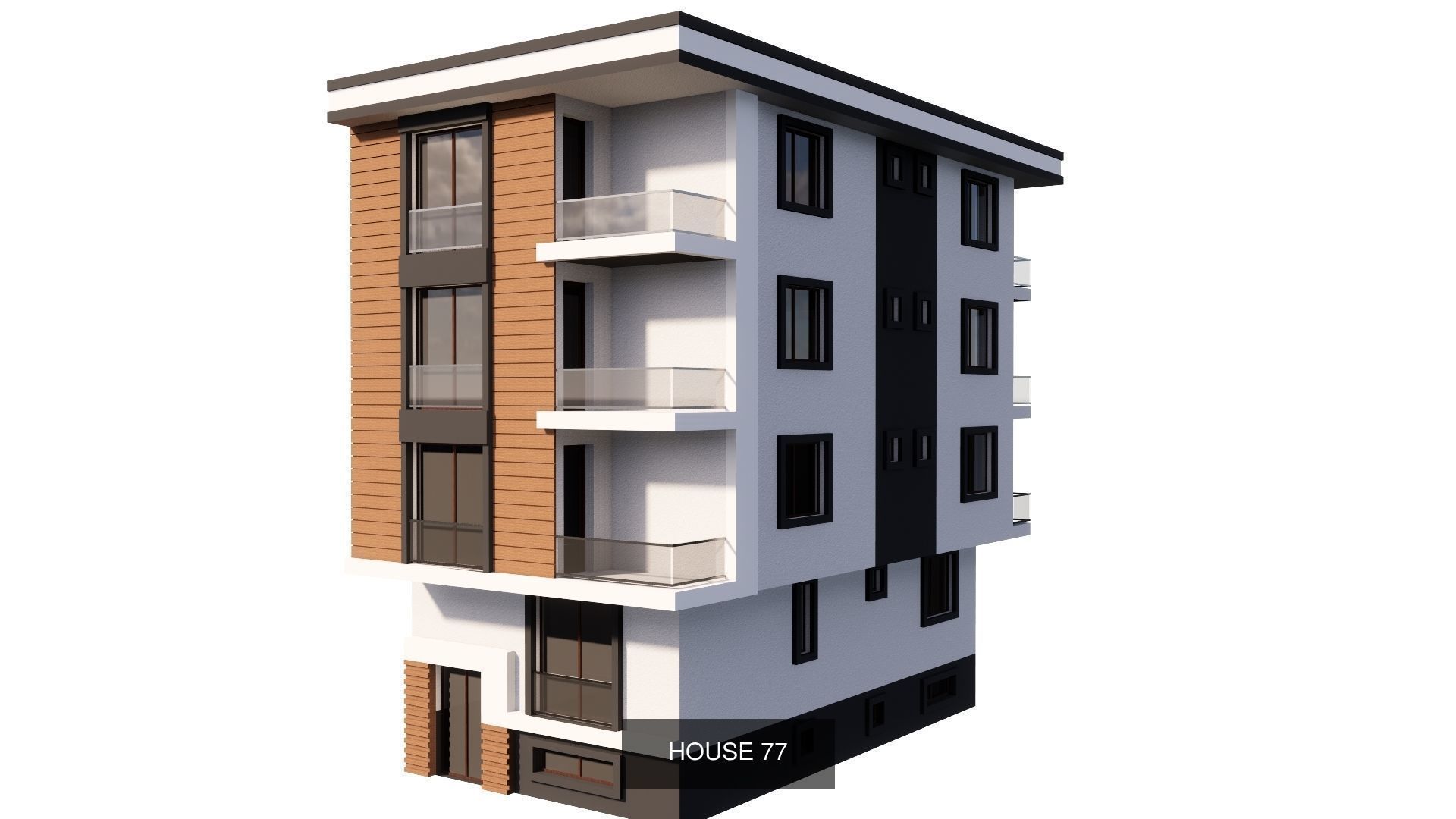 ISTANBUL HOUSES- 149 HOUSES 3D Model Collection_128