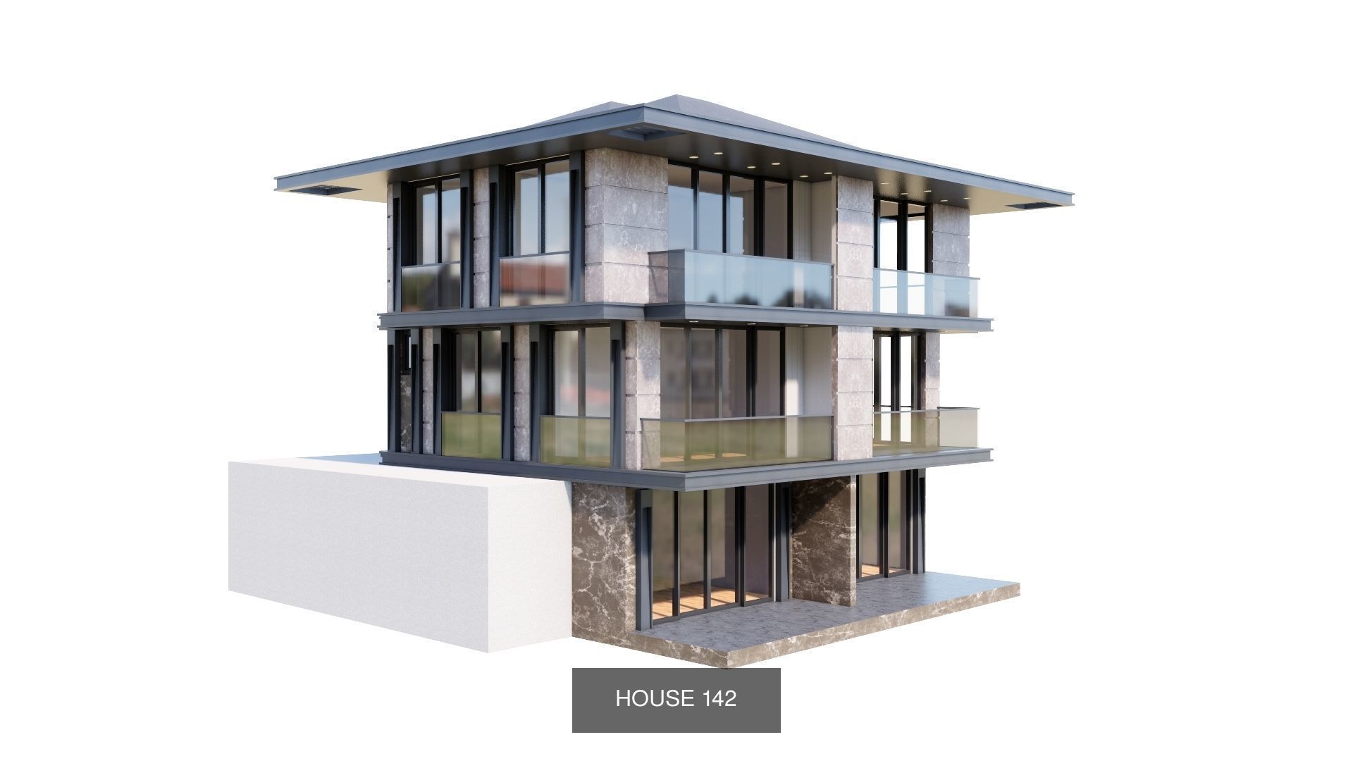 ISTANBUL HOUSES- 149 HOUSES 3D Model Collection_183