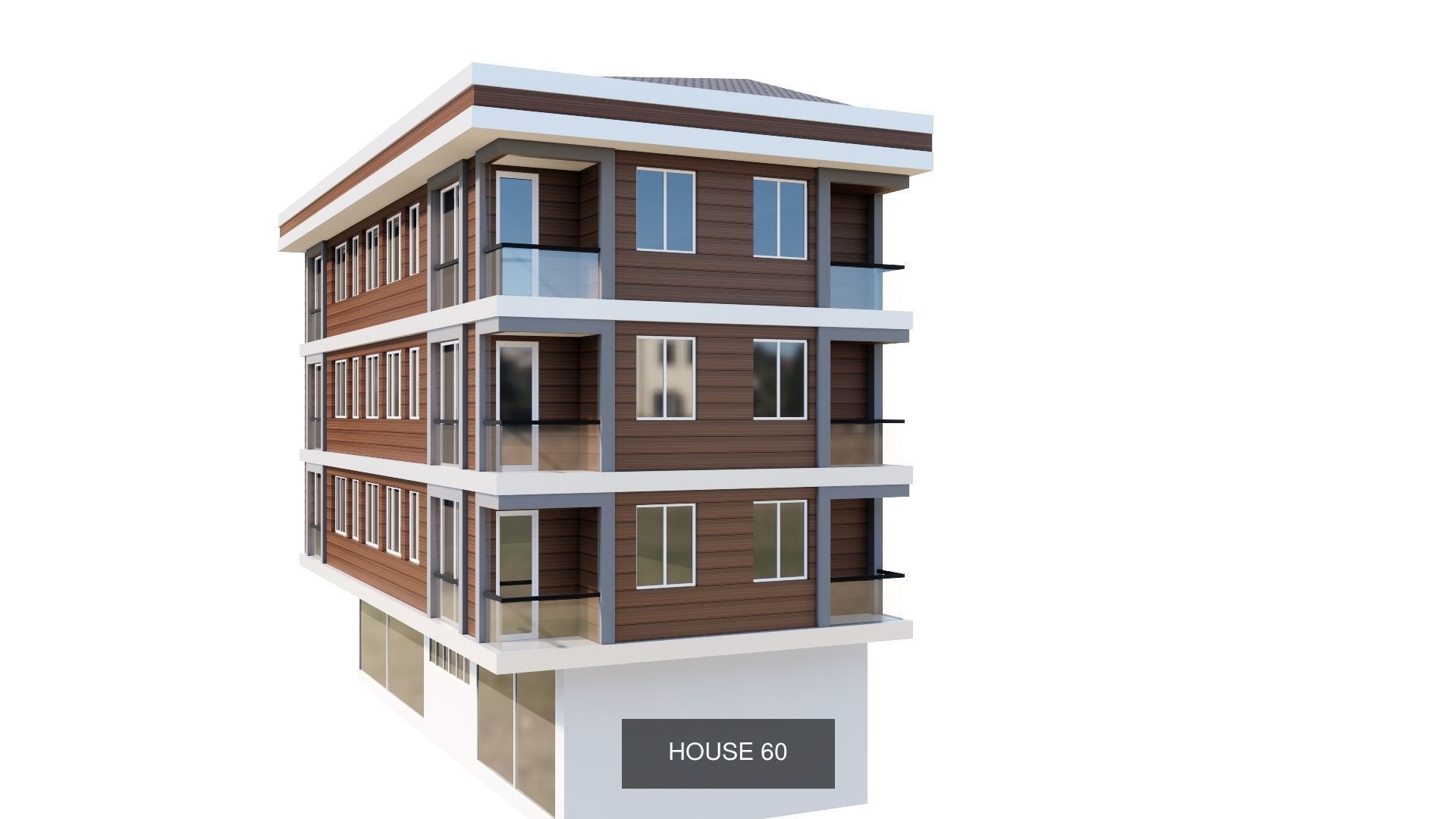 ISTANBUL HOUSES- 149 HOUSES 3D Model Collection_111