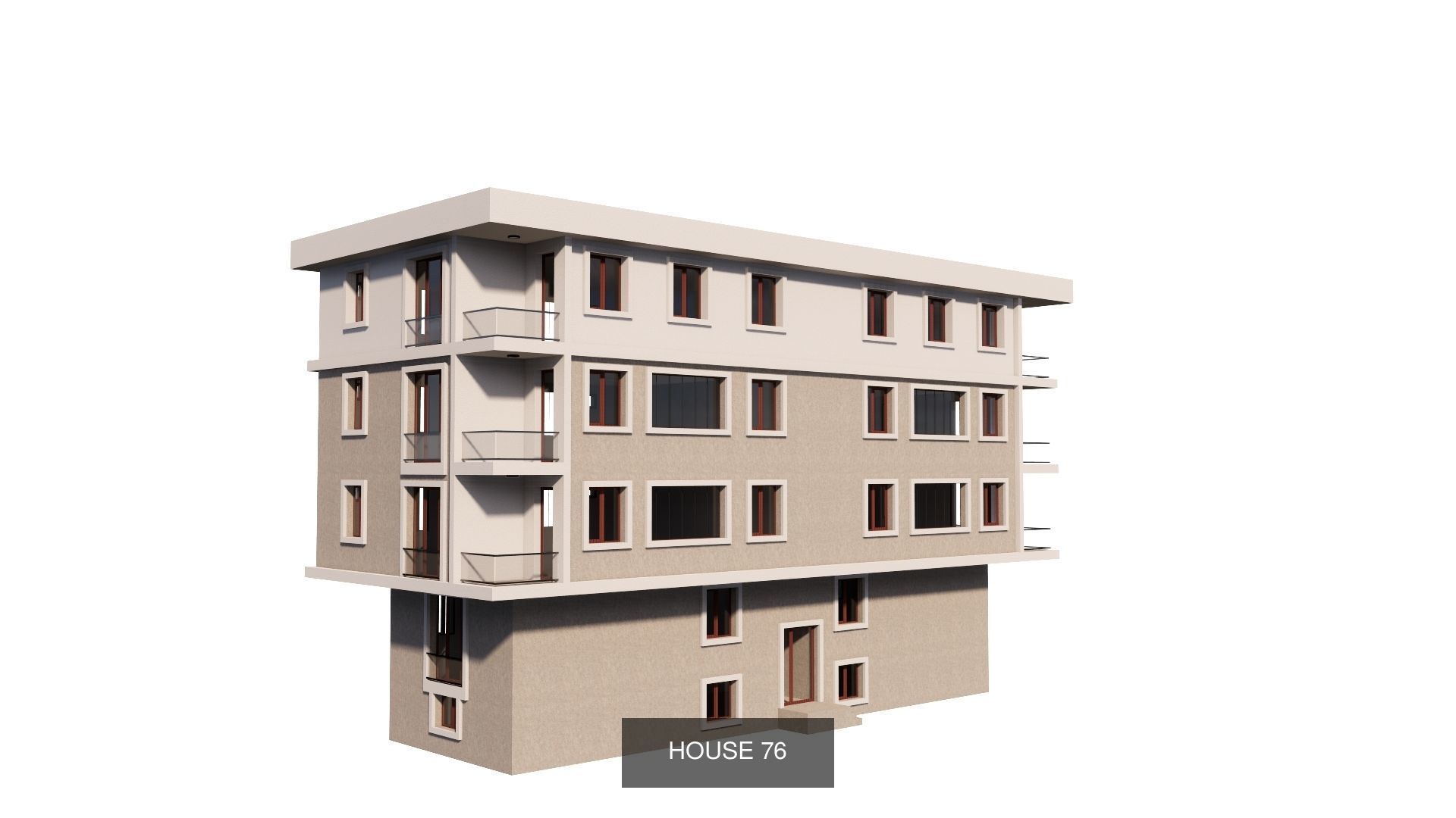 ISTANBUL HOUSES- 149 HOUSES 3D Model Collection_127