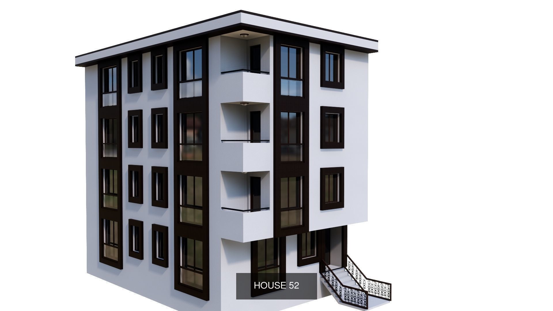 ISTANBUL HOUSES- 149 HOUSES 3D Model Collection_103