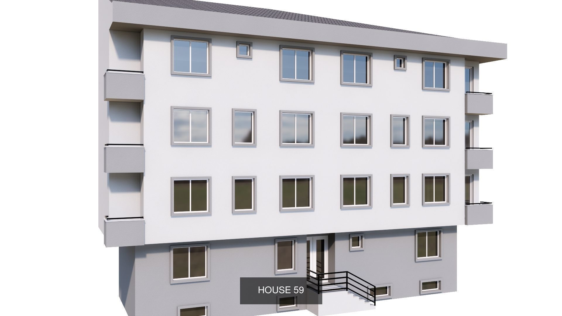 ISTANBUL HOUSES- 149 HOUSES 3D Model Collection_110