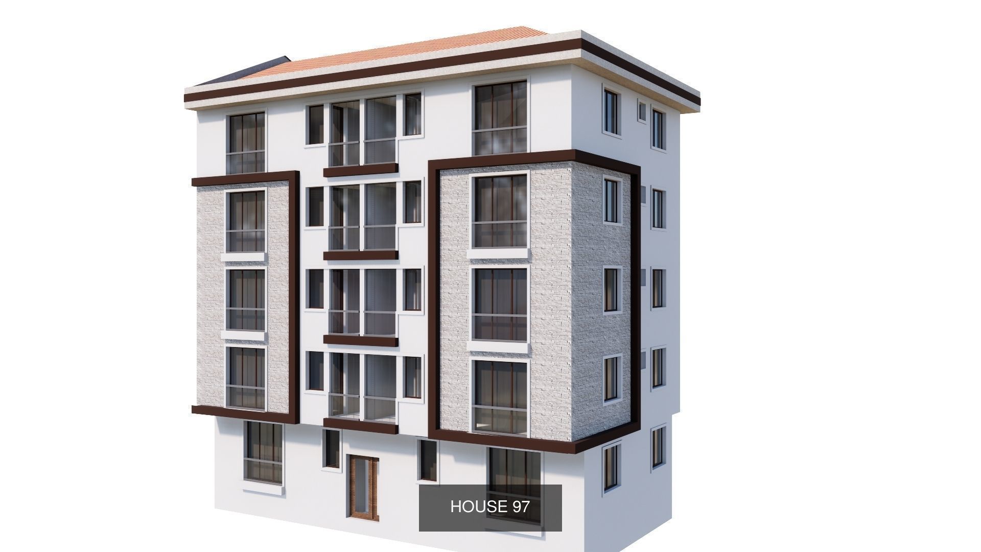 ISTANBUL HOUSES- 149 HOUSES 3D Model Collection_147