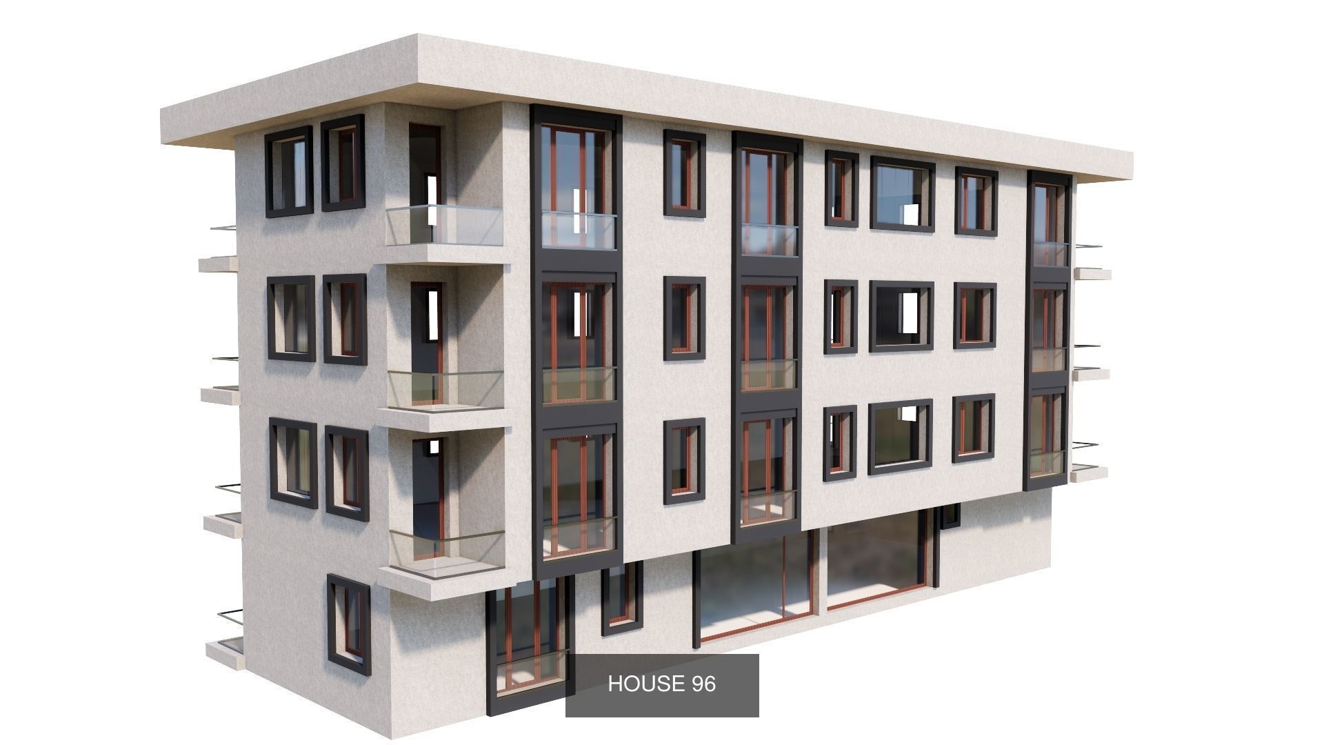 ISTANBUL HOUSES- 149 HOUSES 3D Model Collection_146