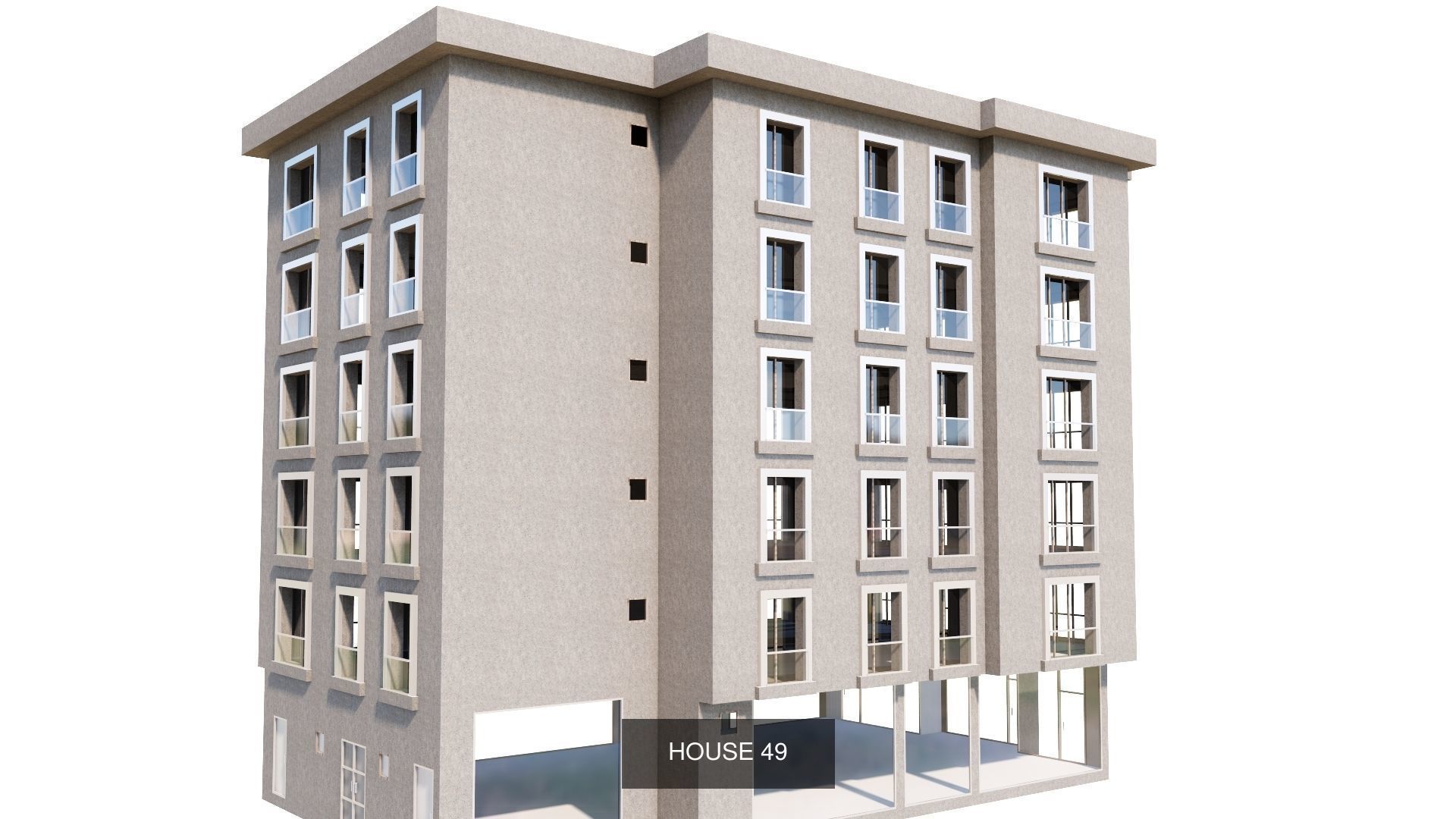 ISTANBUL HOUSES- 149 HOUSES 3D Model Collection_100