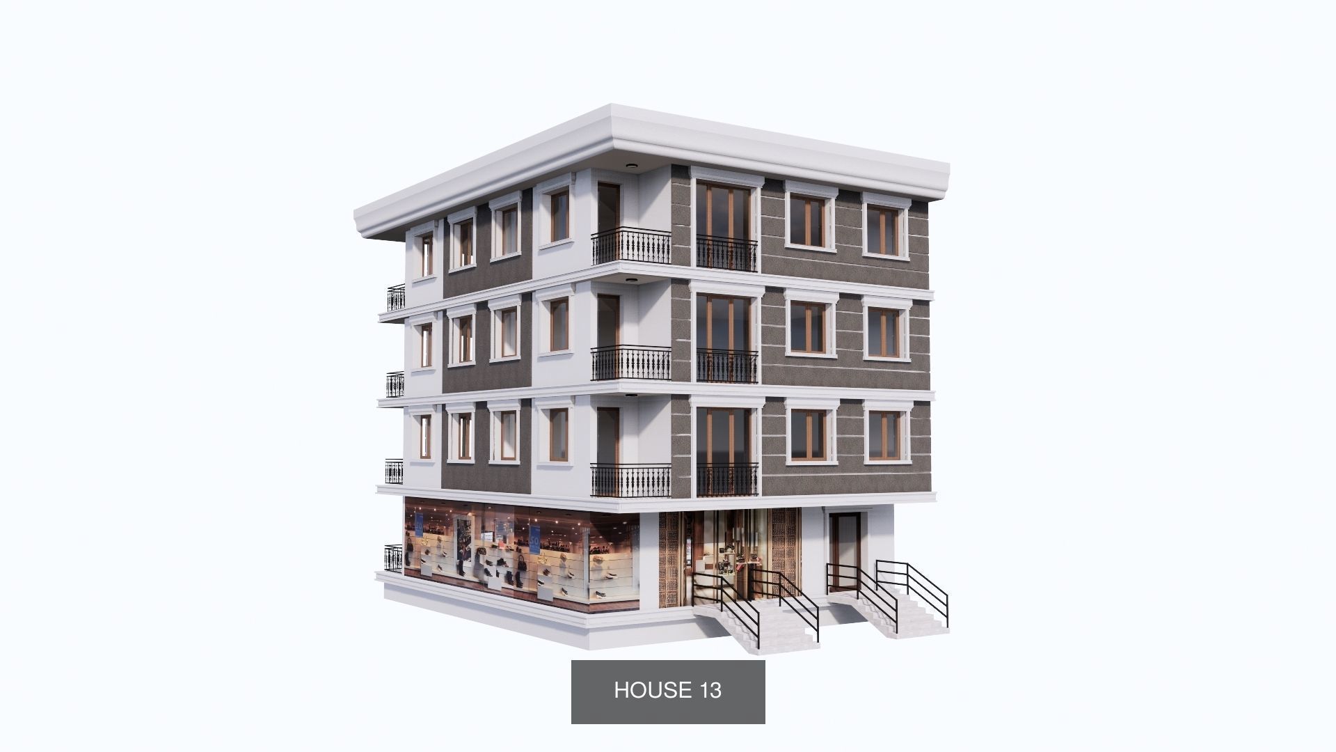 ISTANBUL HOUSES- 149 HOUSES 3D Model Collection_65