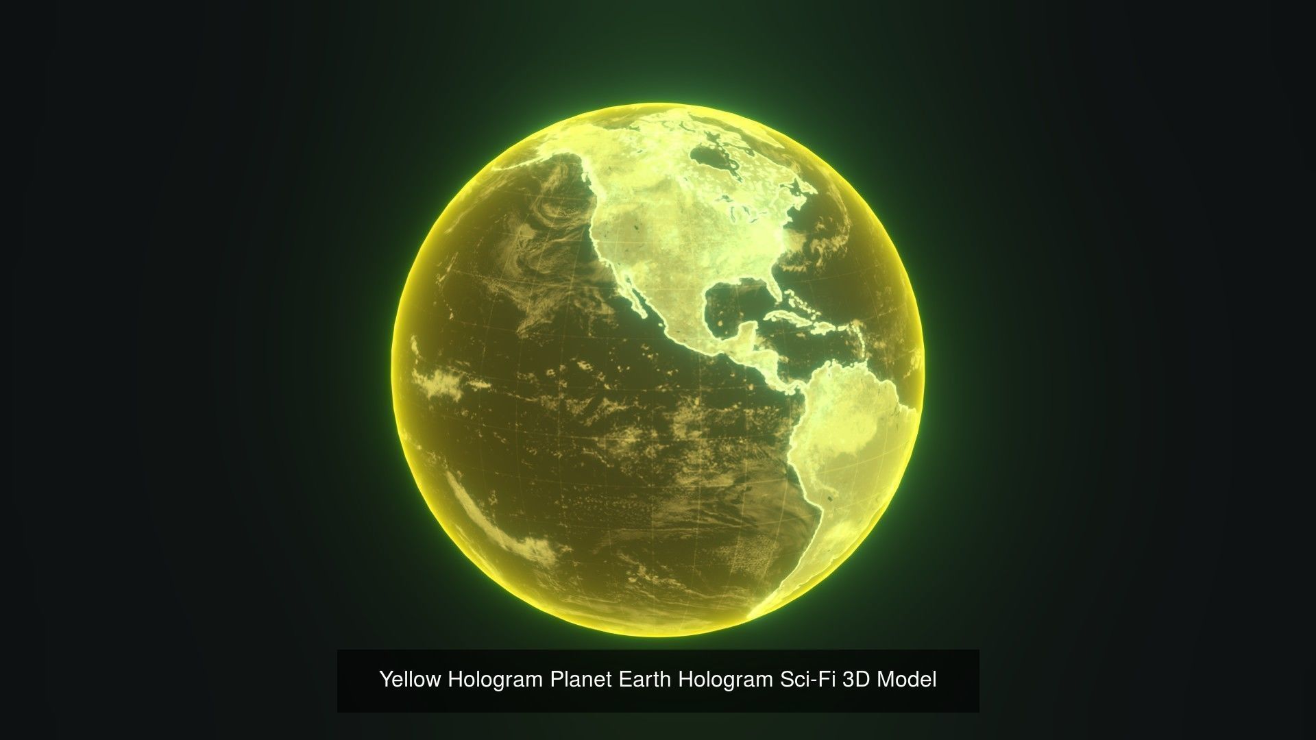 Planet Earth Hologram 6 Variations Sci-Fi 3D Collection _8
