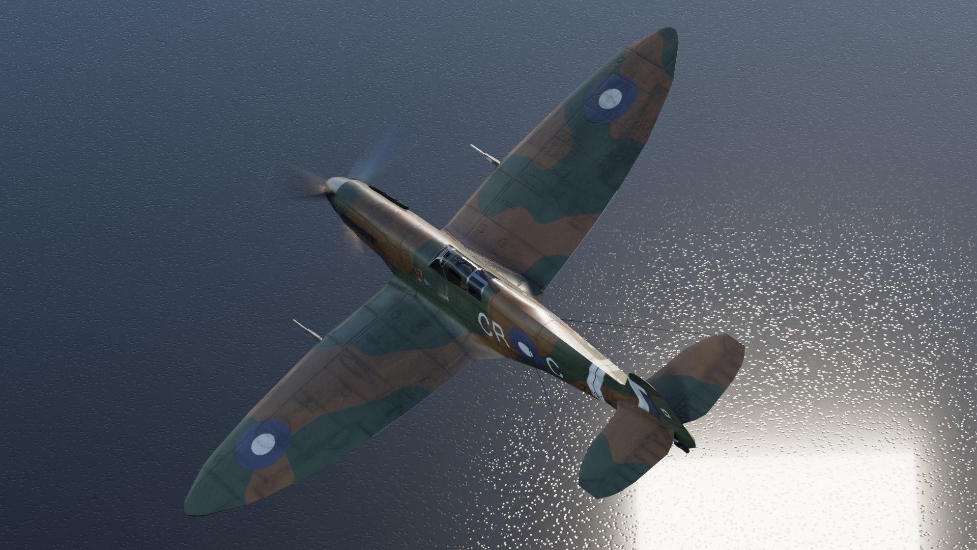 Supermarine Spitfire Low-poly 3D model_15