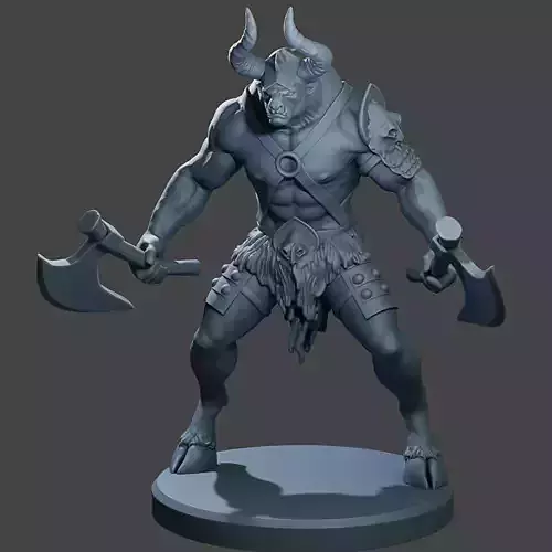 Minotaur STL for 3d printing 