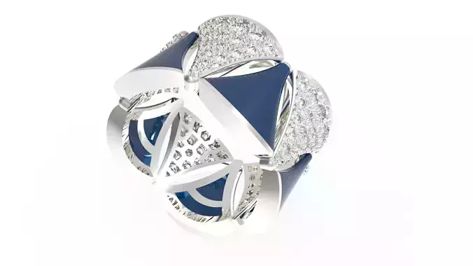 Diva Eternity Ring  3D print model