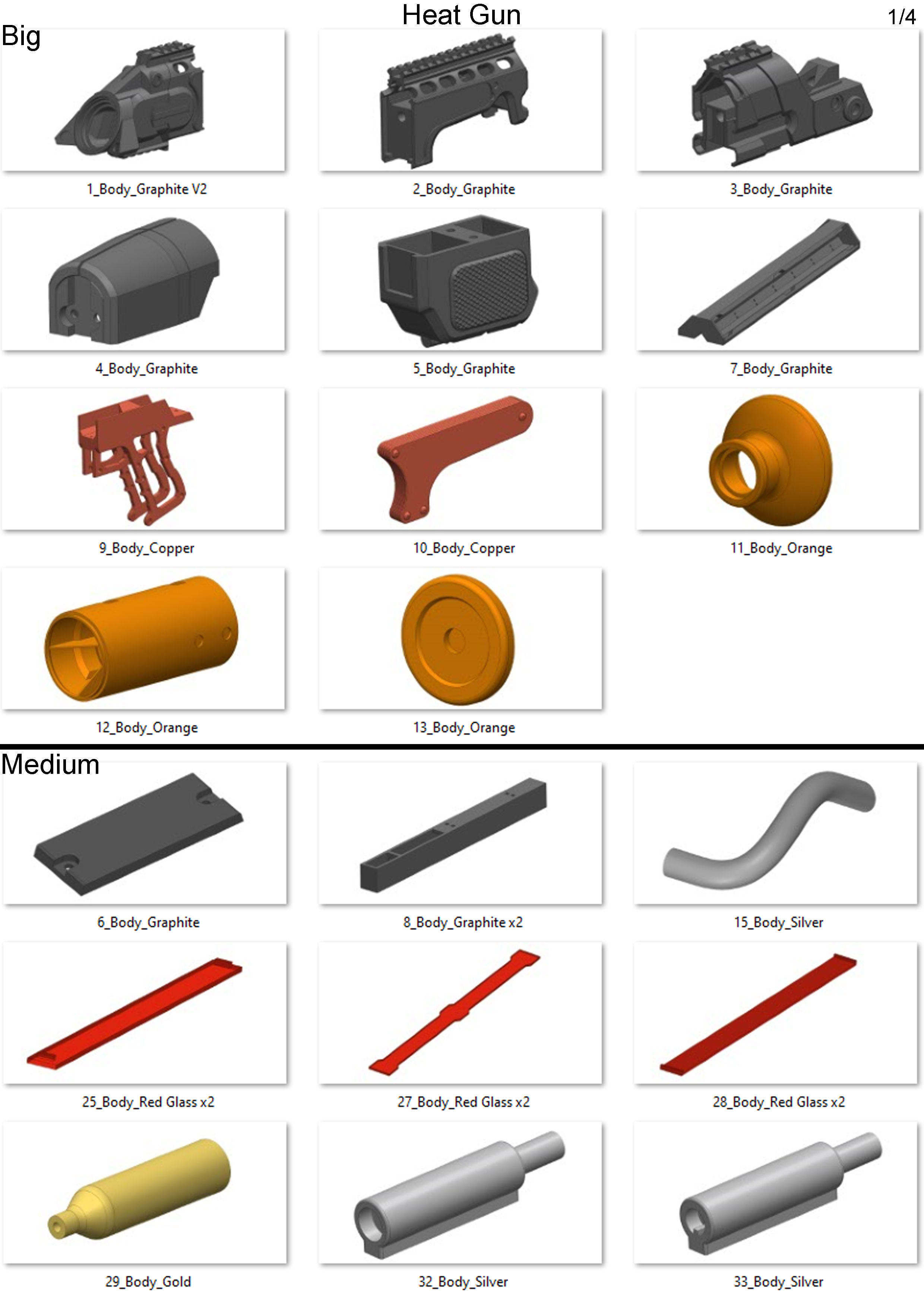 Flame Cannon - Legends Of Tomorrow - Printable 3d model - STL 3D print model_12