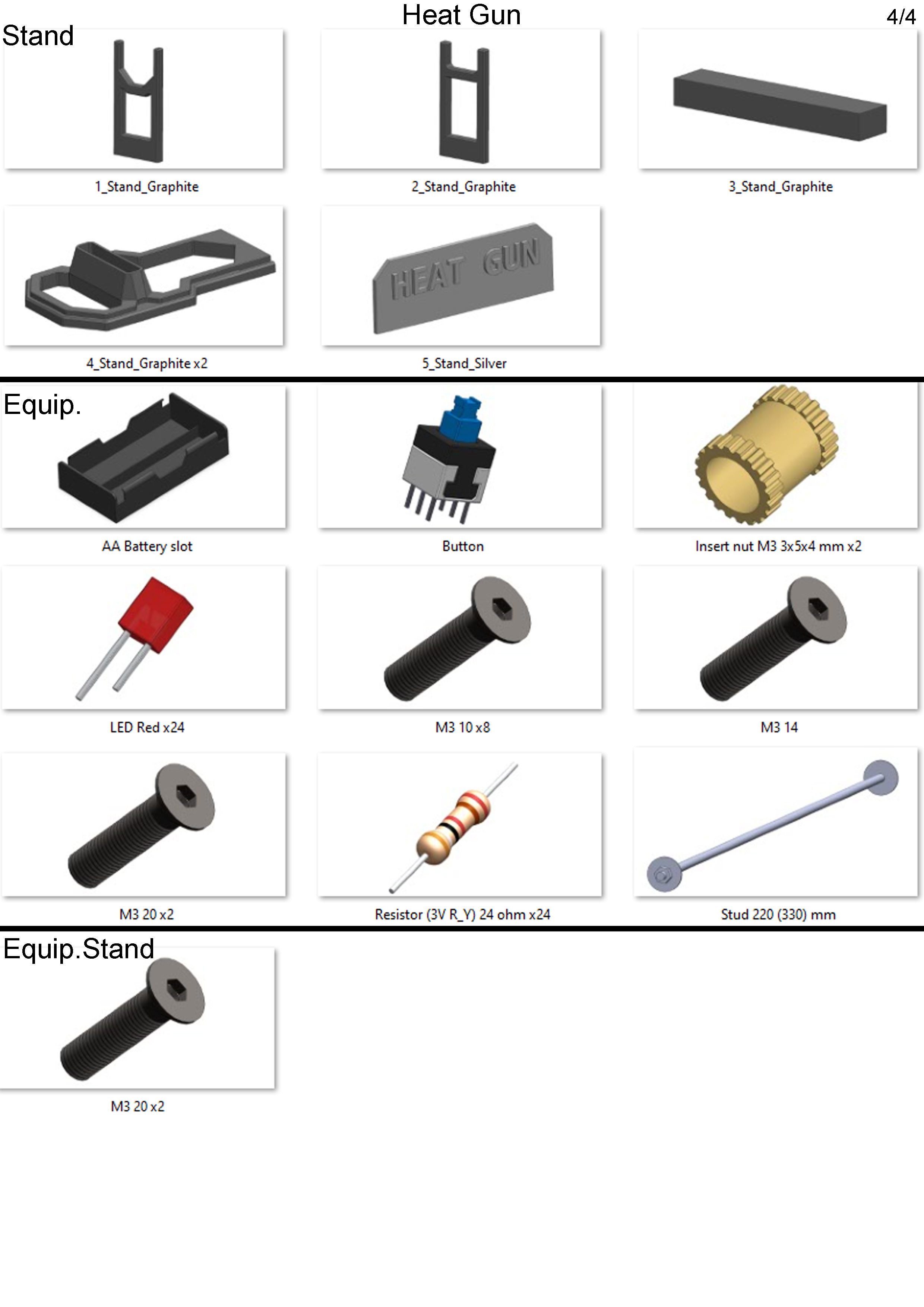 Flame Cannon - Legends Of Tomorrow - Printable 3d model - STL 3D print model_15