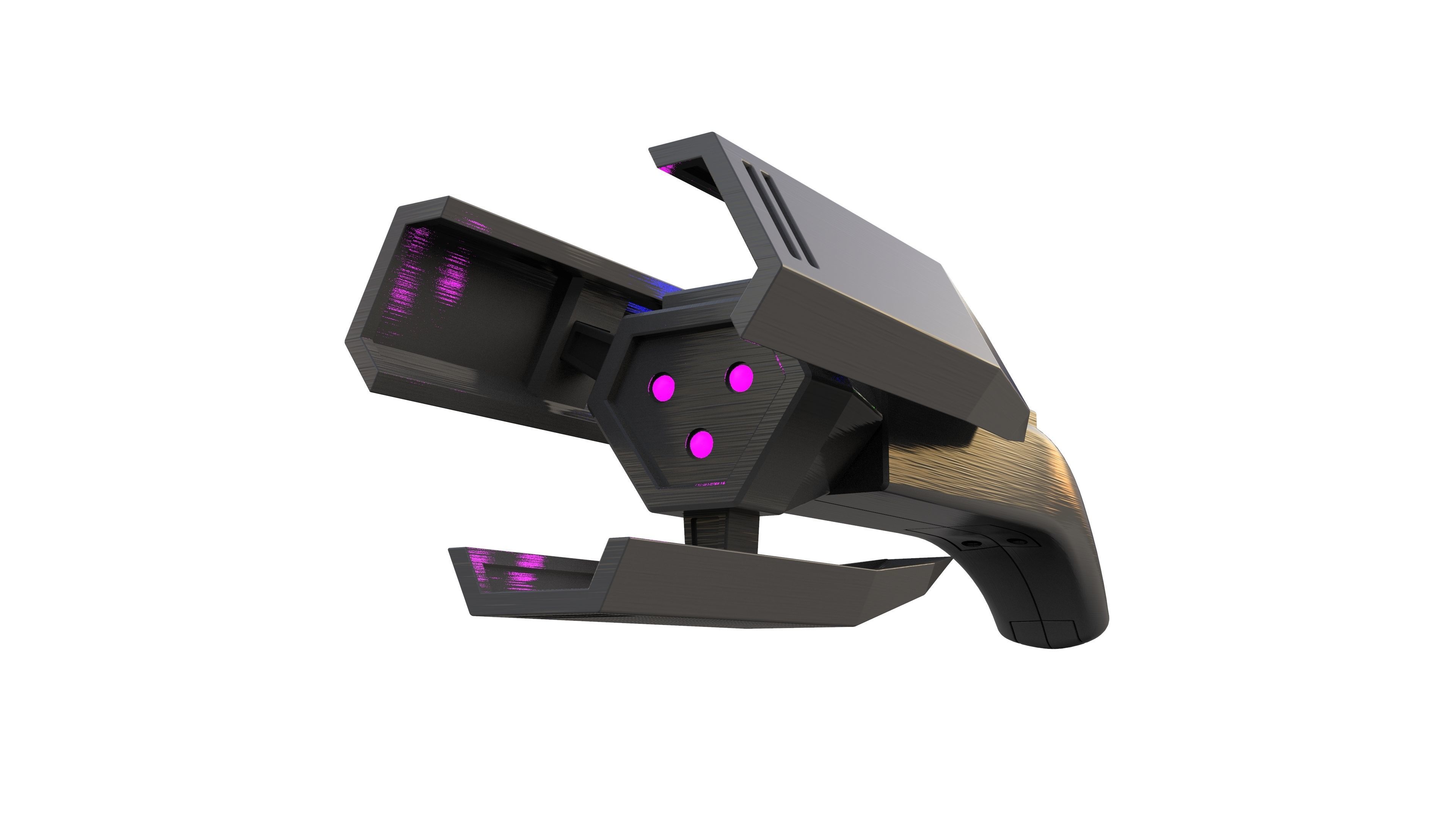 Lex Luthor Quantum Device - Justice League - 3d model - STL 3D print model_6