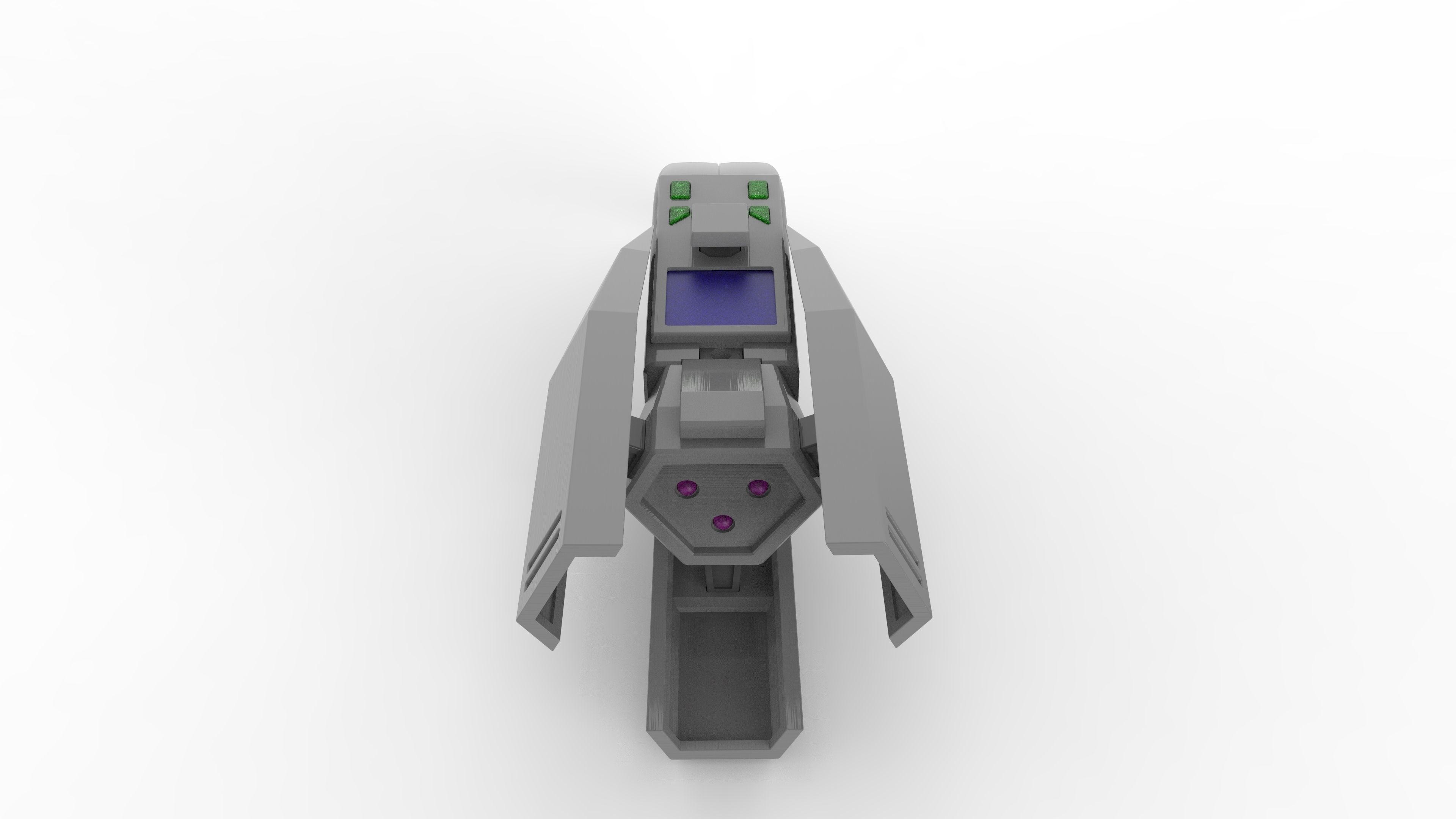 Lex Luthor Quantum Device - Justice League - 3d model - STL 3D print model_9