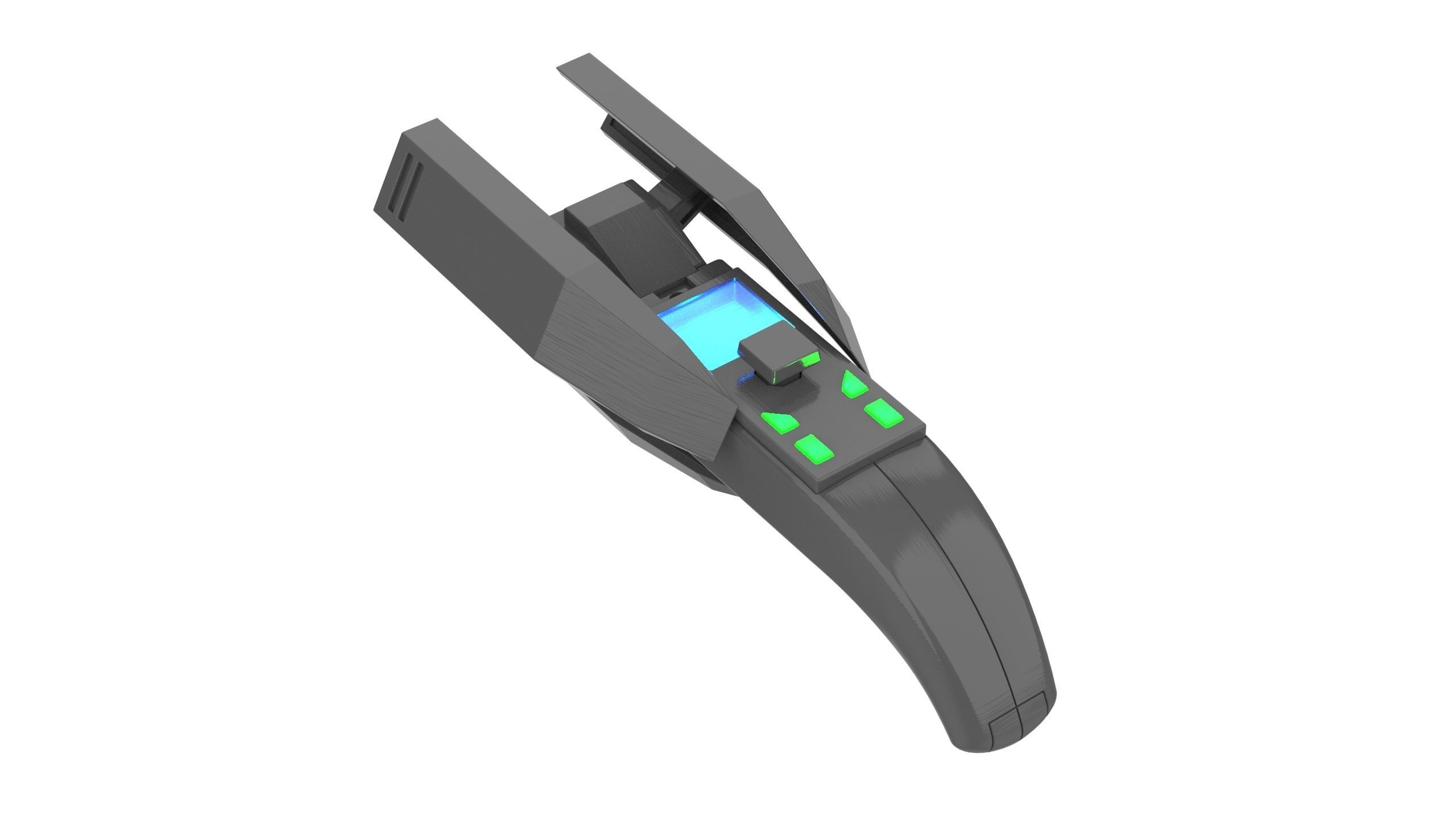 Lex Luthor Quantum Device - Justice League - 3d model - STL 3D print model_2