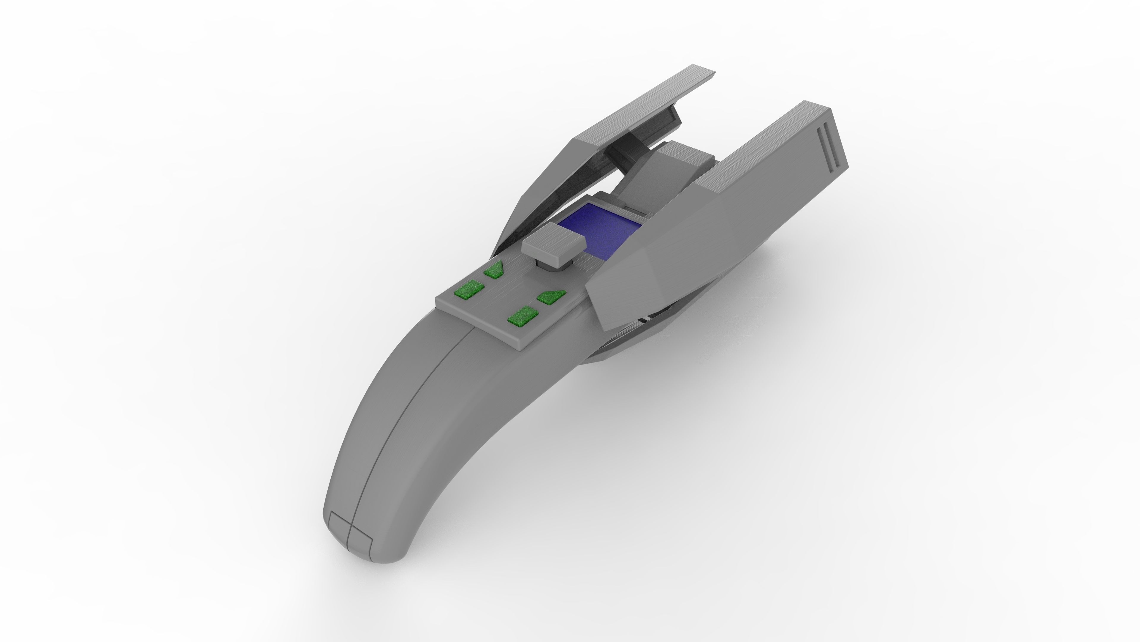 Lex Luthor Quantum Device - Justice League - 3d model - STL 3D print model_10