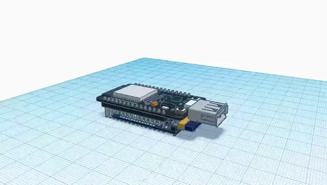 Arduino plus 3D print model