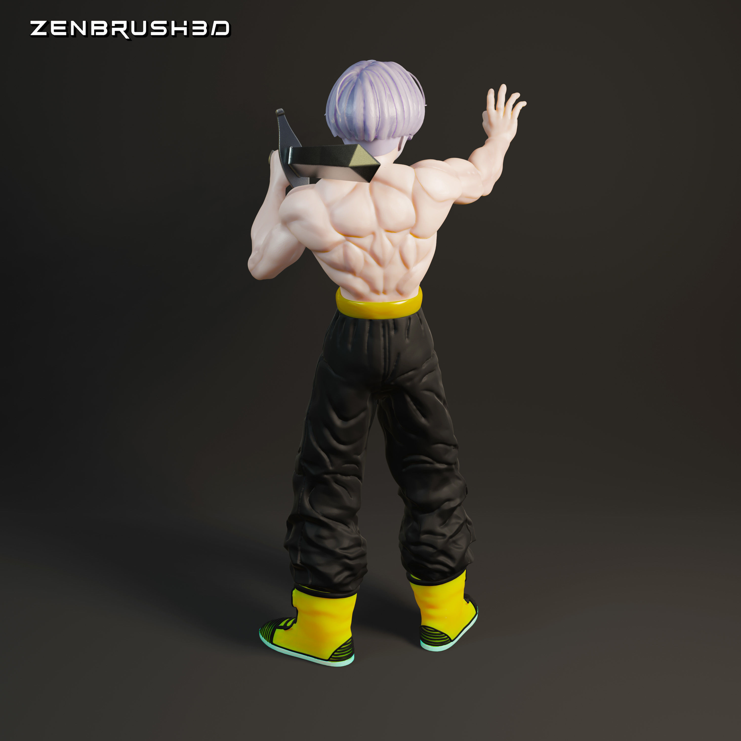 TRUNKS DEL FUTURO 3D print model_3