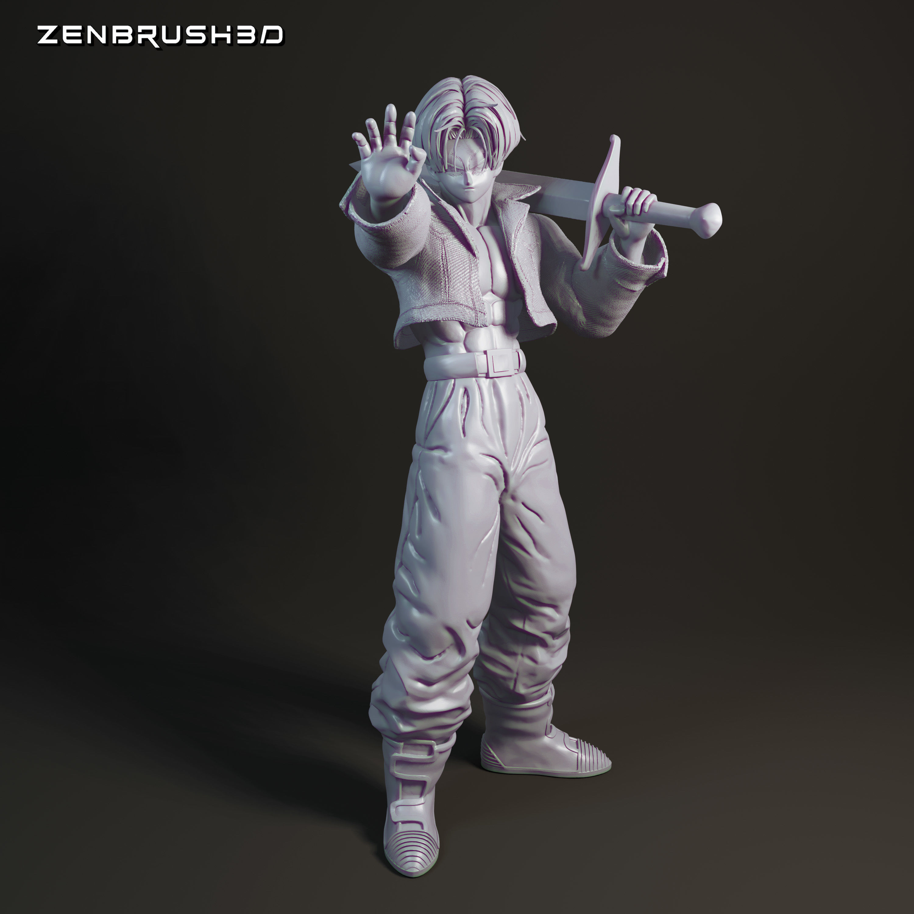 TRUNKS DEL FUTURO 3D print model_6