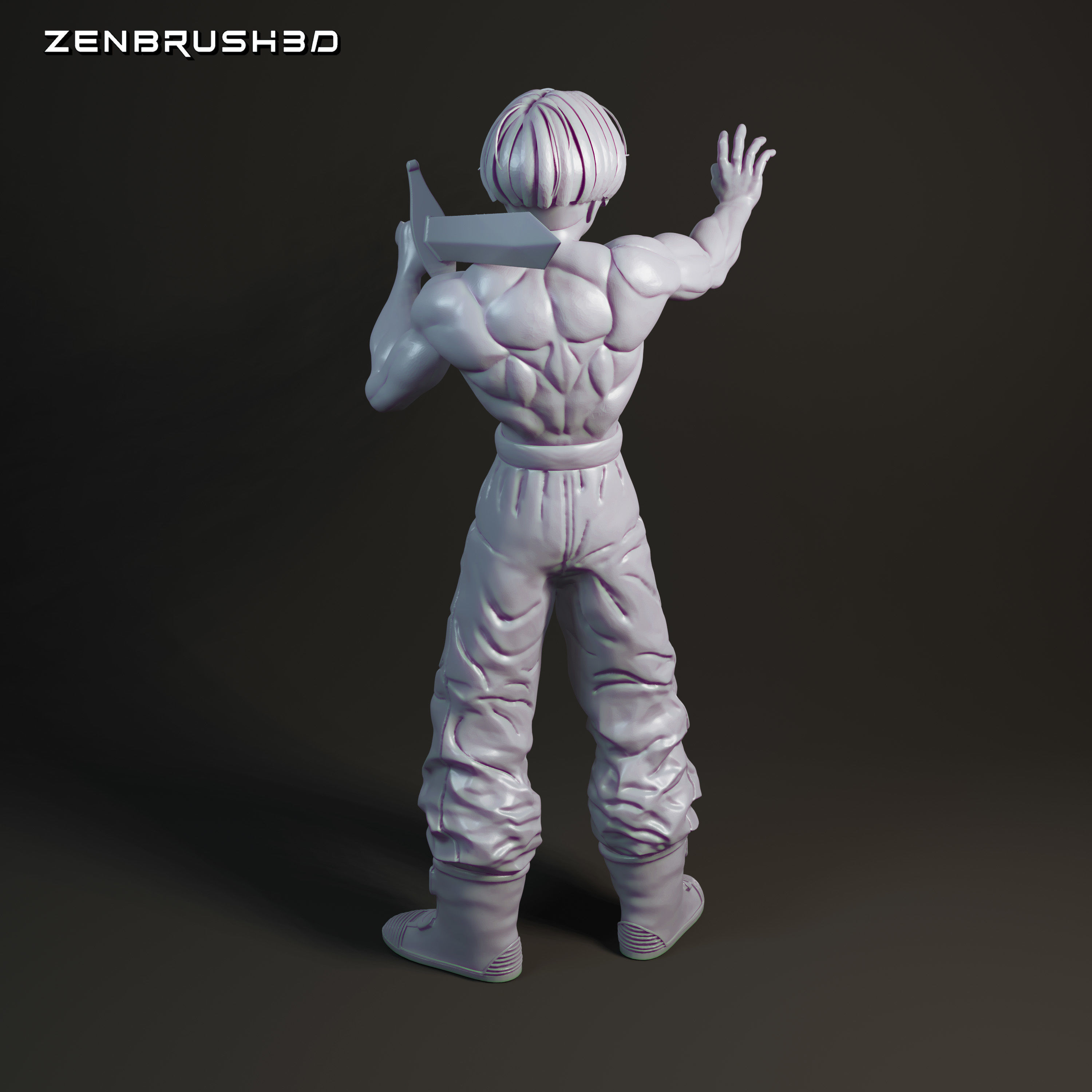 TRUNKS DEL FUTURO 3D print model_9