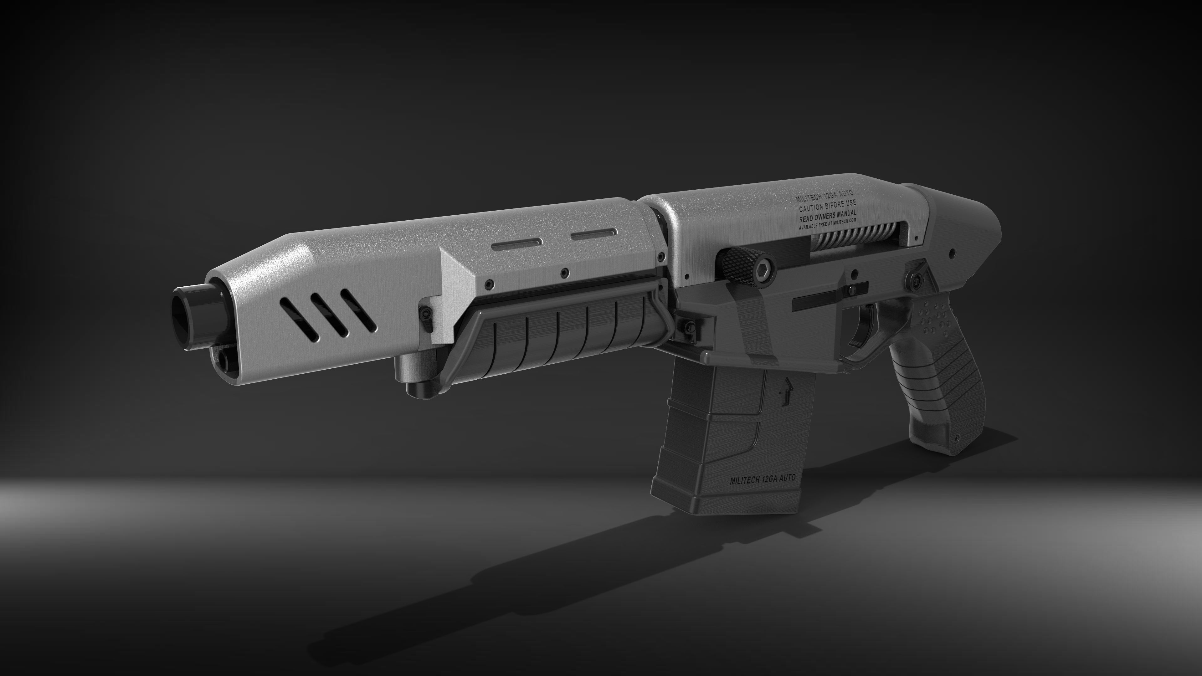 Militech Crasher - Cyberpunk 2077 - Printable 3d model - STL 3D print model_11