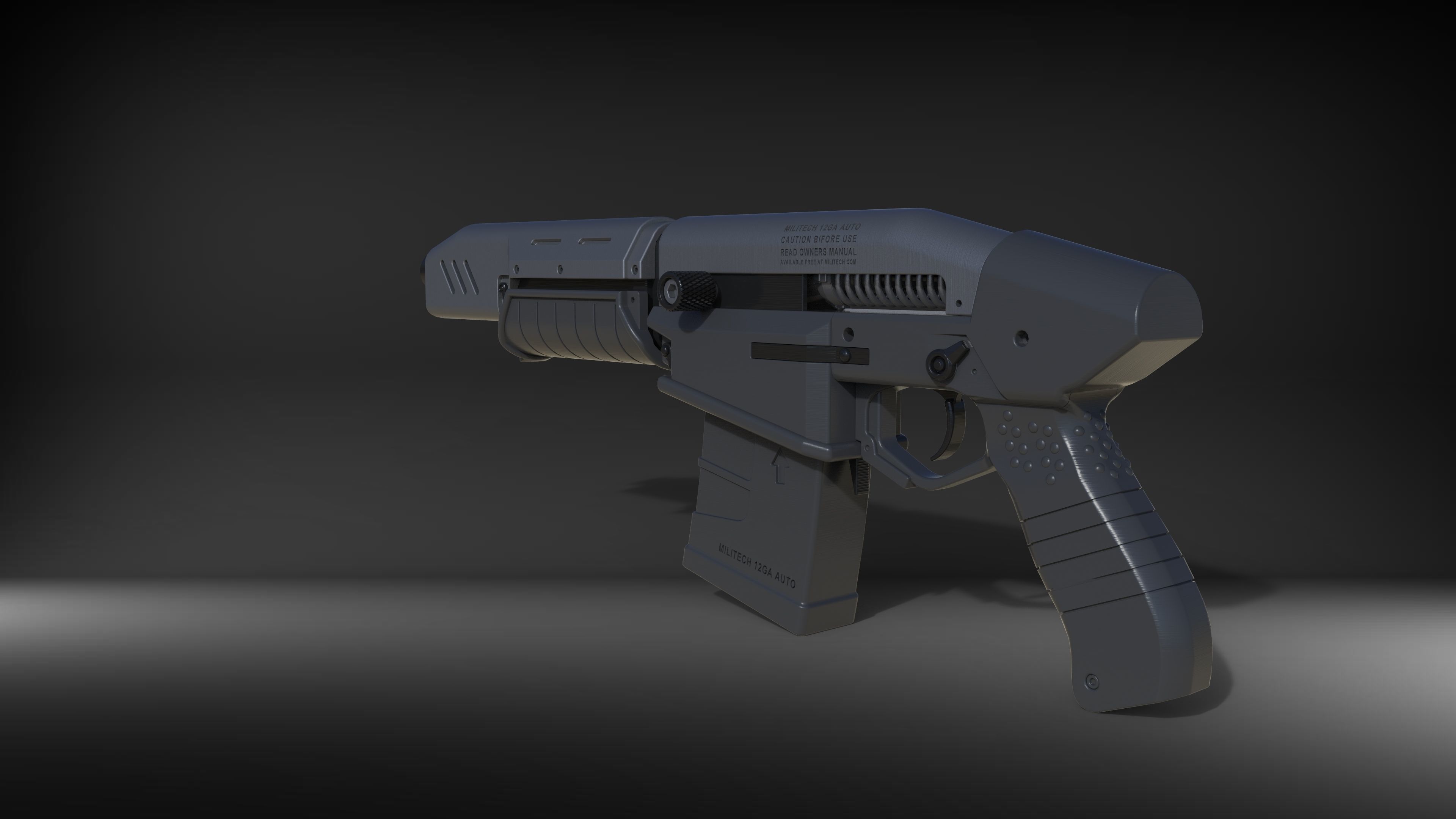 Militech Crasher - Cyberpunk 2077 - Printable 3d model - STL 3D print model_7